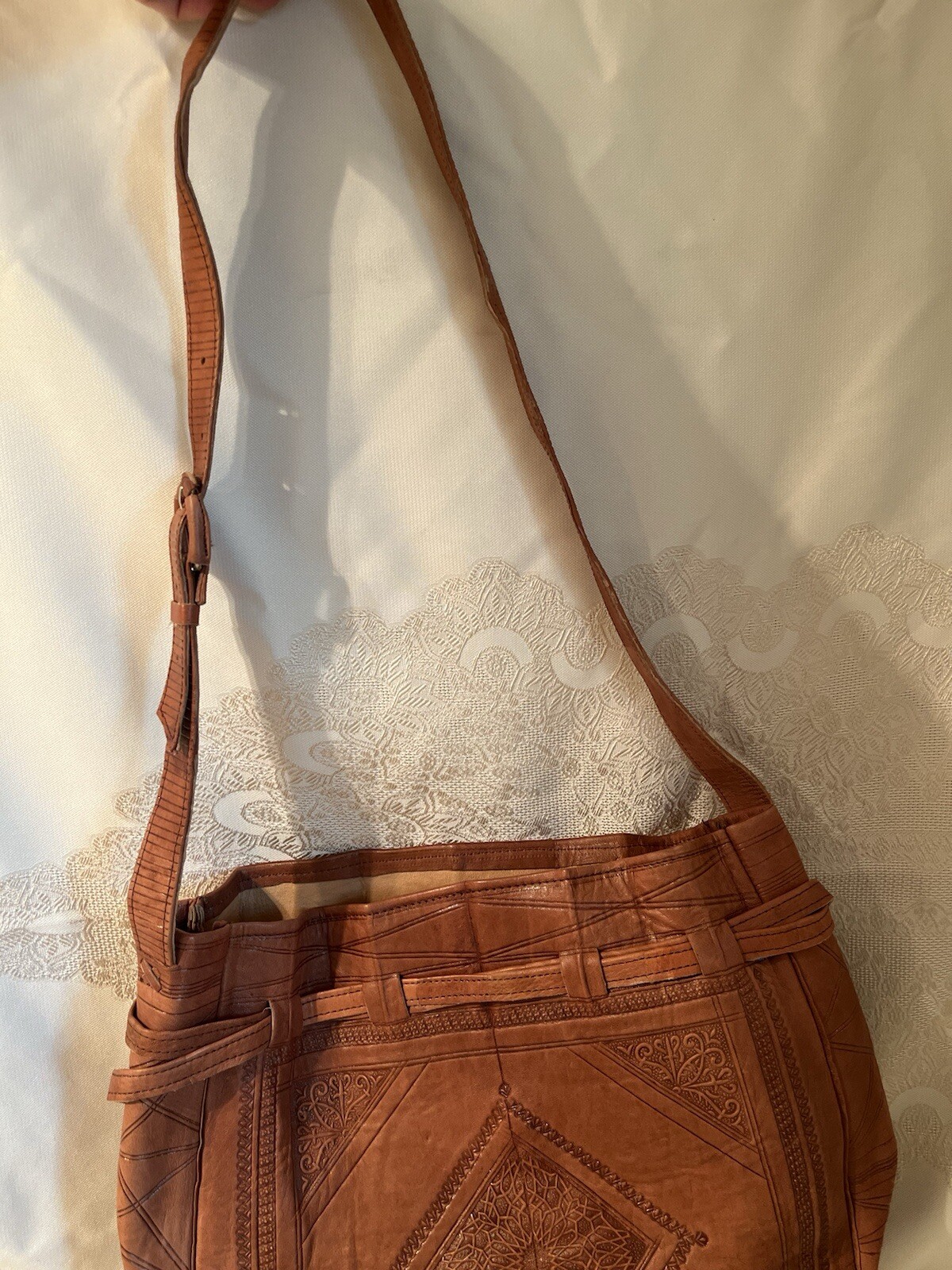 Backpack Genuine Leather – Handmade in Morocco – Large 24″x20″