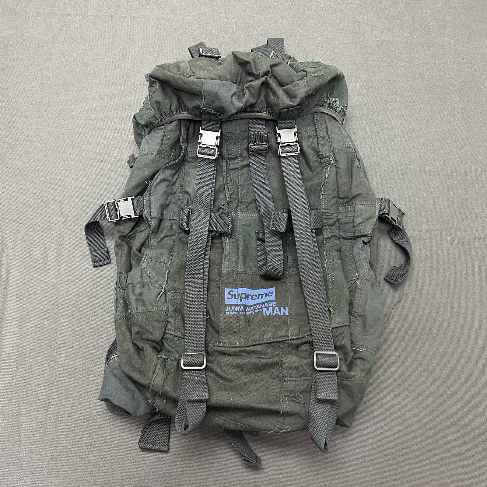 Supreme Junya Watanabe COMME des GARCONS Man Patchwork Backpack Black