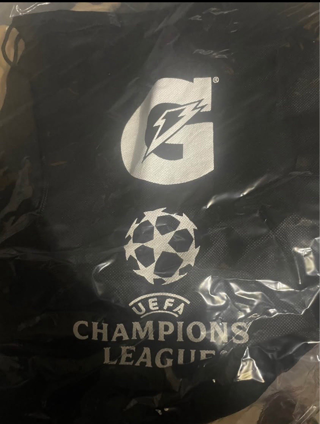 Gatorade UEFA Championship League String Backpacks Lot Of 10