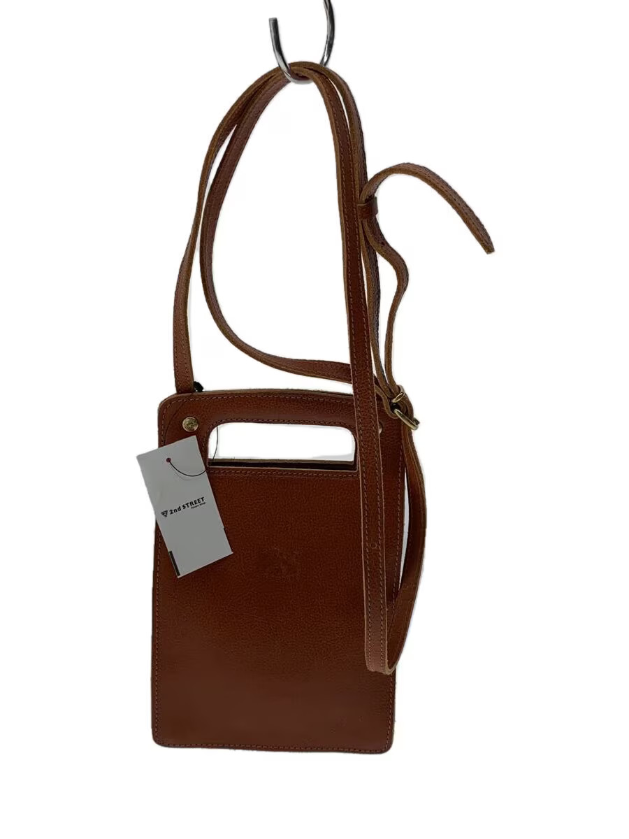 IL BISONTE Shoulder Bag, Leather, Brown, Solid Color, 54212305311