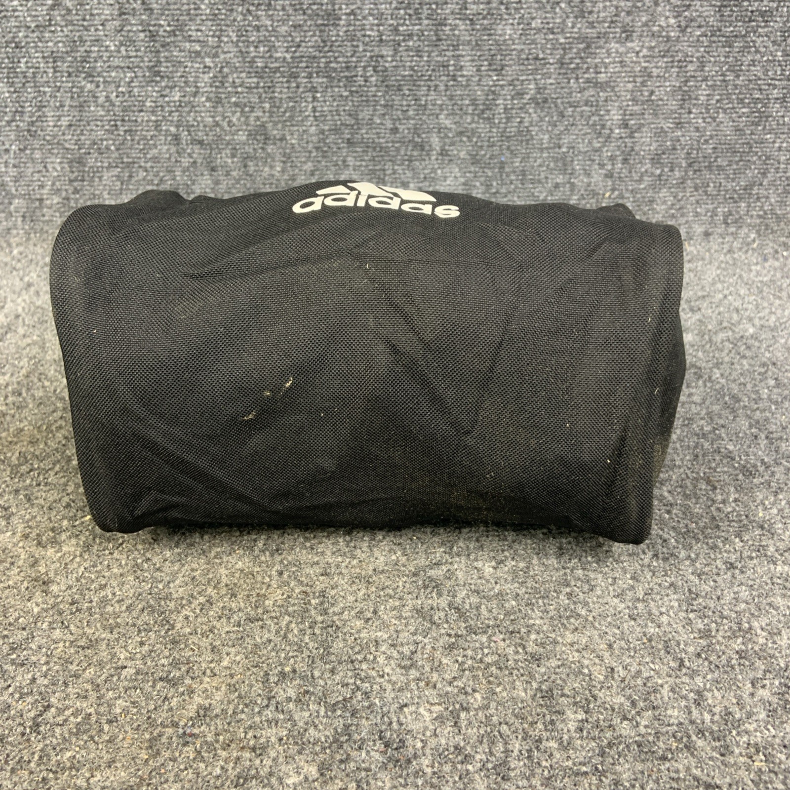 Adidas Black Toiletry Kit Travel Bag Small Zipper Logo Pouch 8.5”x5”x5″ Makeup