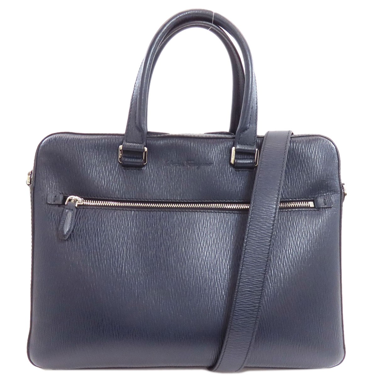 Salvatore Ferragamo 2WAY Business bag Leather mens [Used]