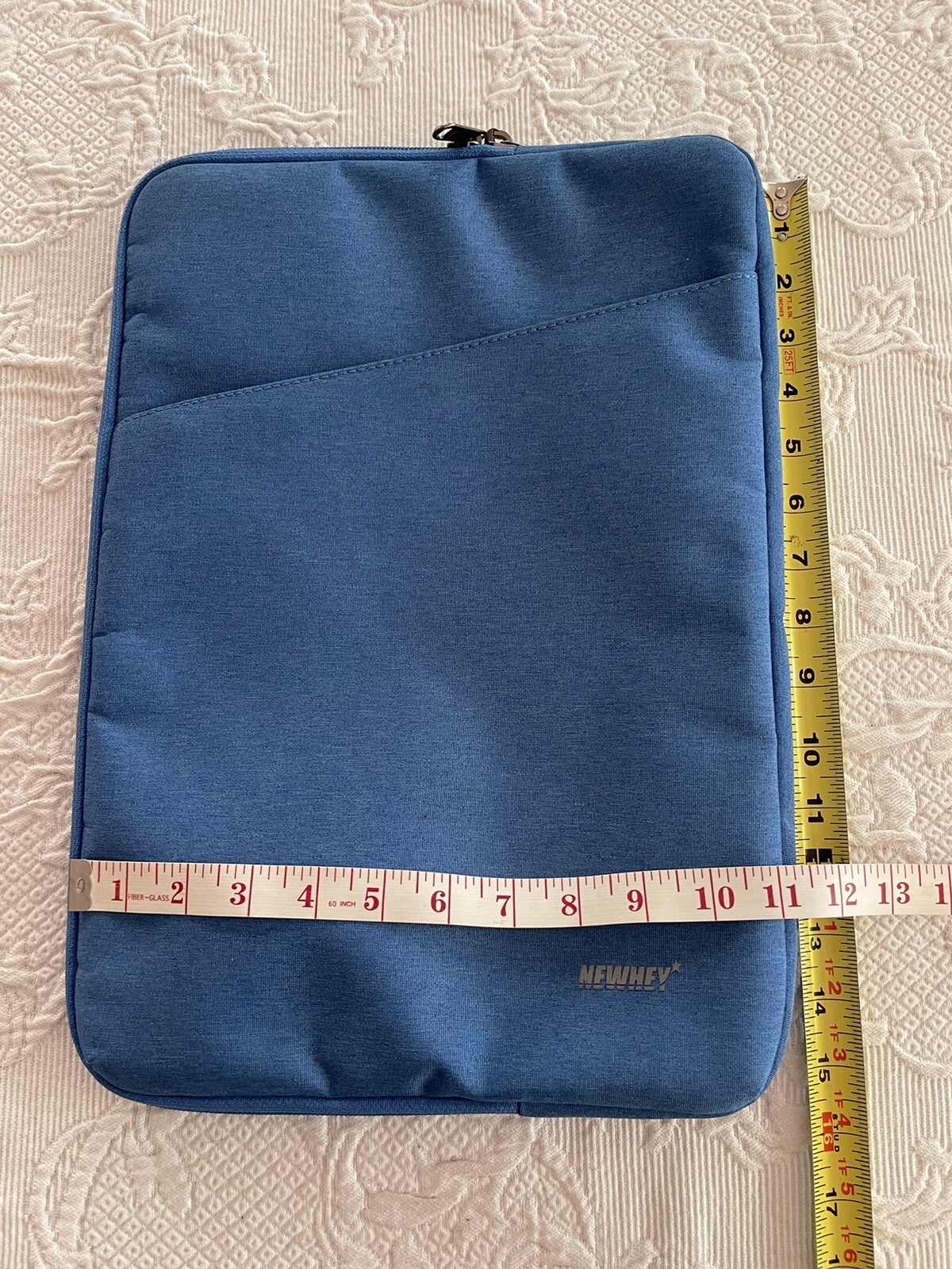 Newhey Tech Computer Laptop Bag Zip Close Front Zip Pocket Blue 16” Multiuse