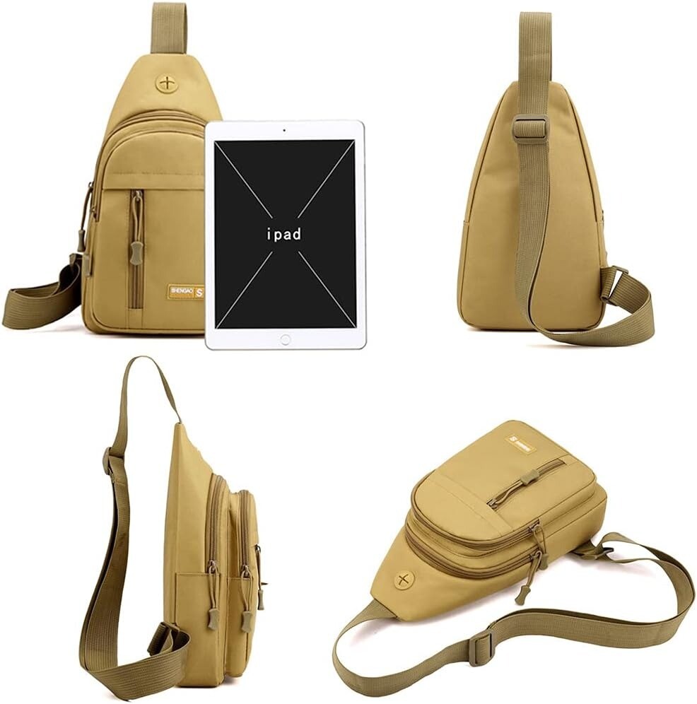 Tactical Sling Backpack Shoulder Bags Travel Military Crossbody Chest Bag Unisex
