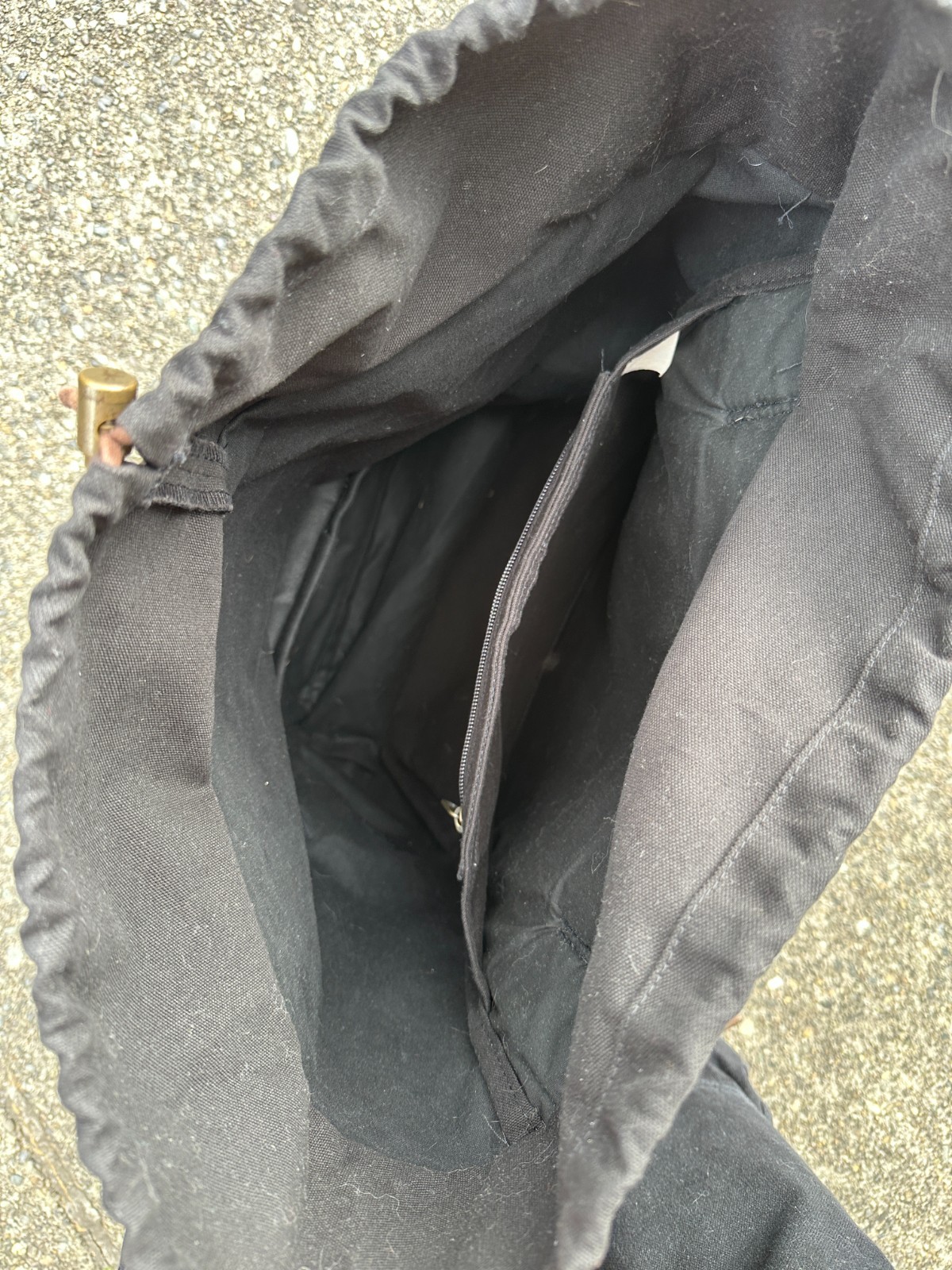 Filson Prototype Waxed Canvas Backpack Black One-of-a-Kind Ranger Sample Rare