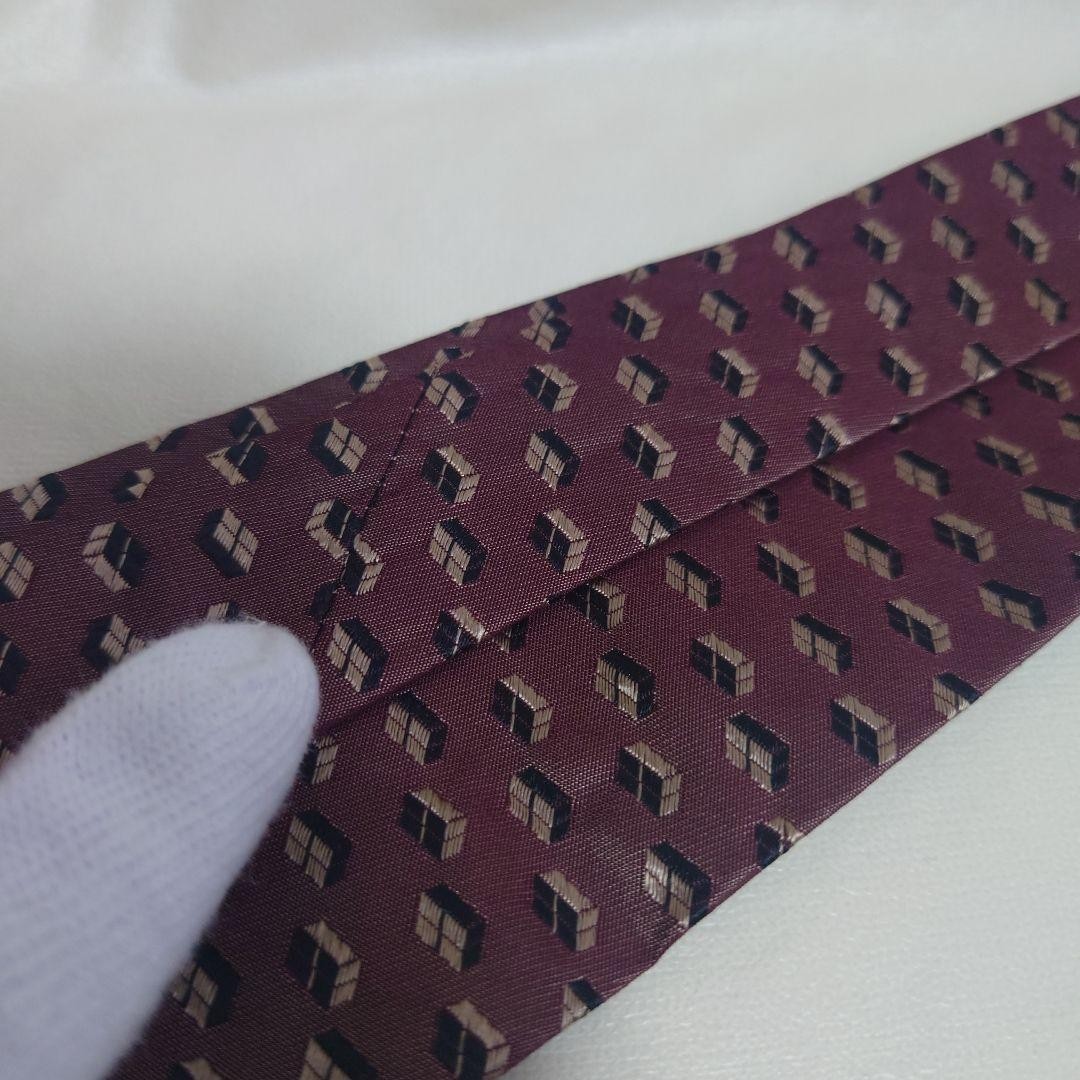 Donna Karan New York Tie Brown Patterned Men’s Neckwear