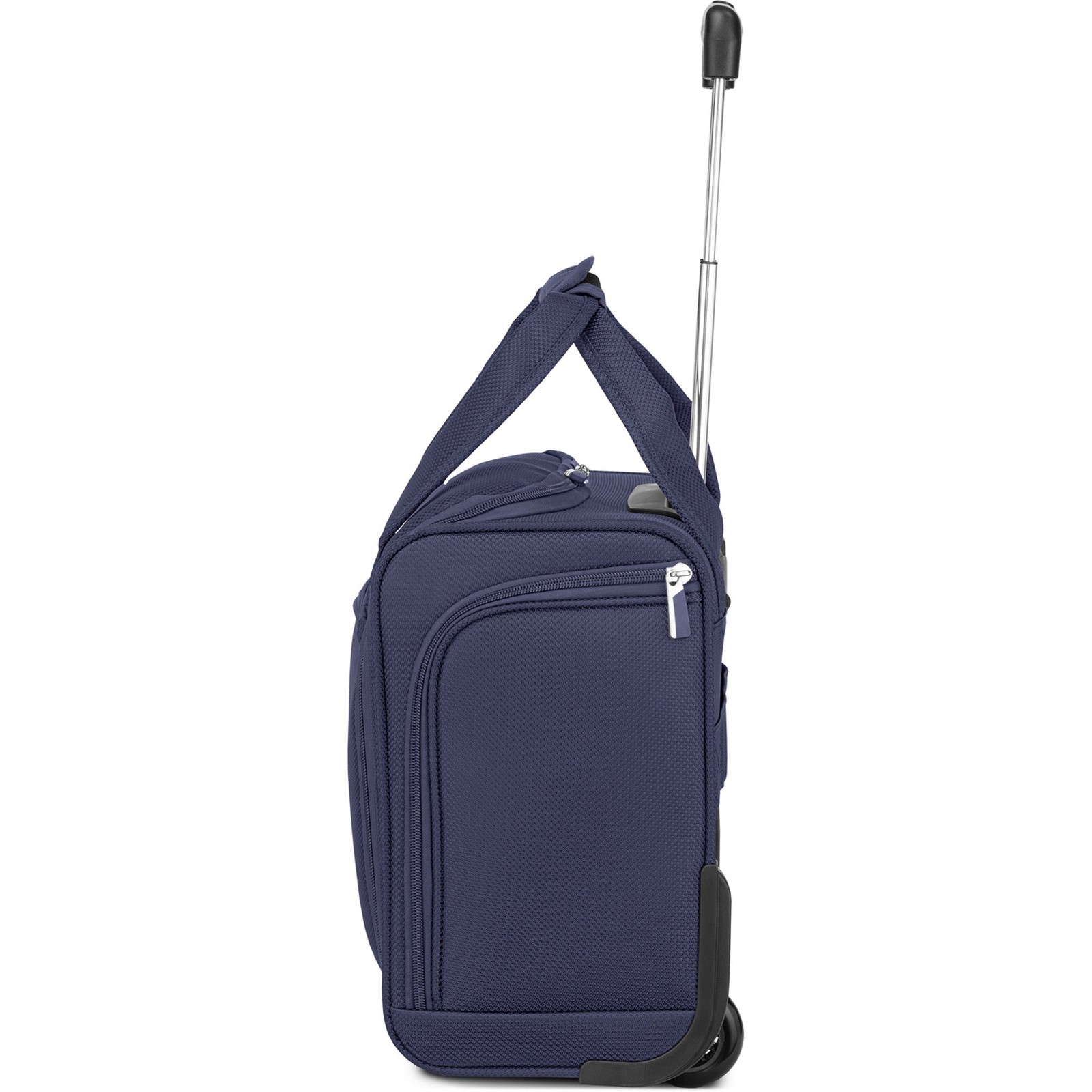 TOTAL TRAVELWARE Everest Expandable Softside Spinner Navy 15 Inch Under Seat U2