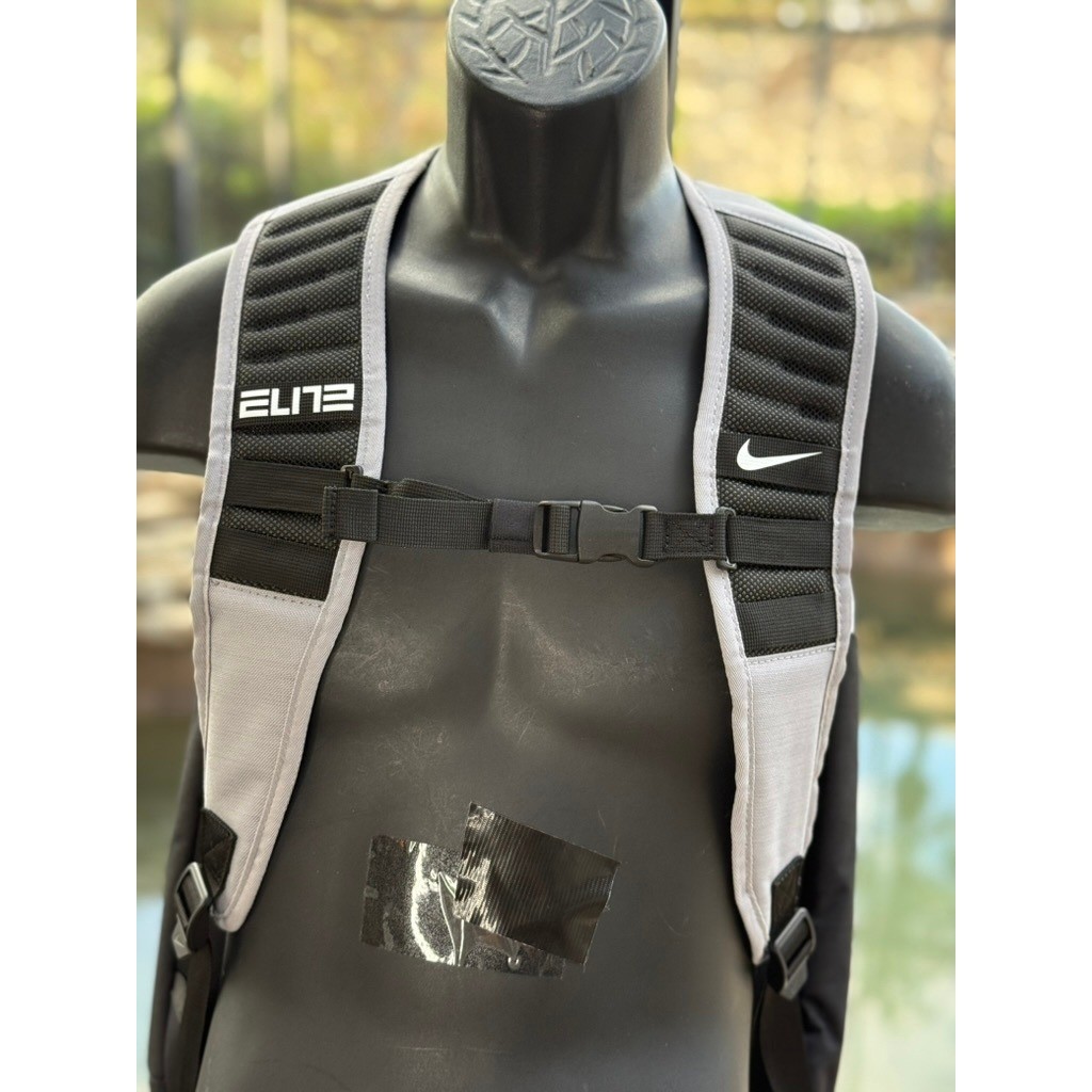 Nike Hoops Elite Pro Basketball Backpack 32L Wolf Grey Black NWT