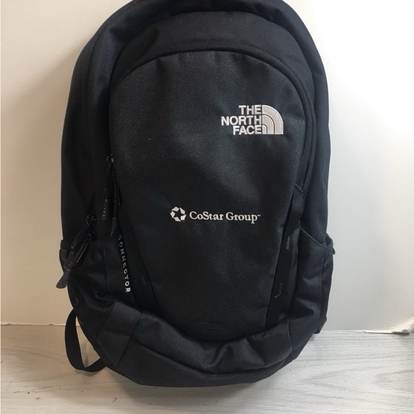 The North Face Recon / Jester Backpack Black CoStar Group Corporate Logo Laptop