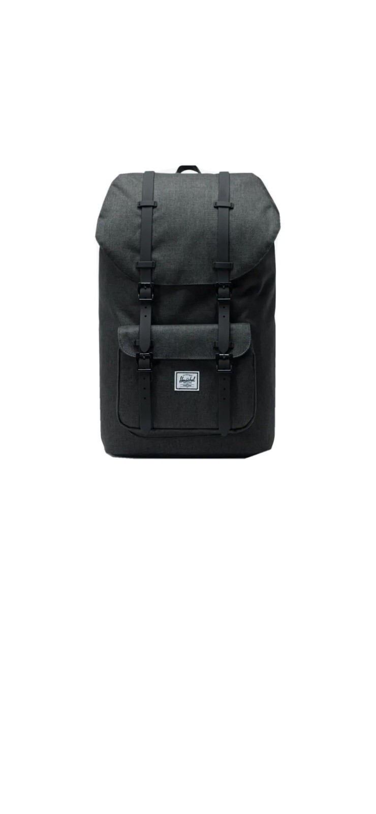 Herschel Little America Backpack-charcoal Black/dark gray- Standard 25L