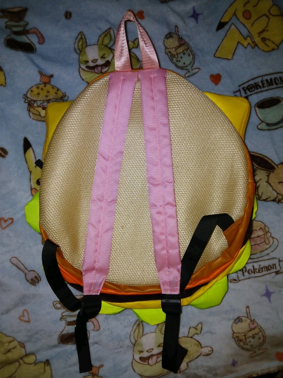Cheeseburger Backpack Multi-compartment Funny Hamburger Backpack Steven Universe