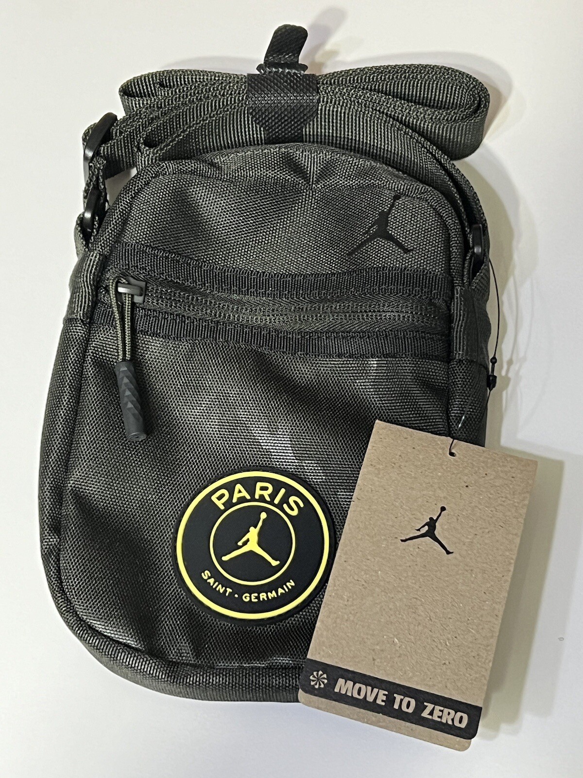 Nike Air Jordan Paris Saint-Germain Festival Bag 9A0803-E55 Sequoia Cross Body