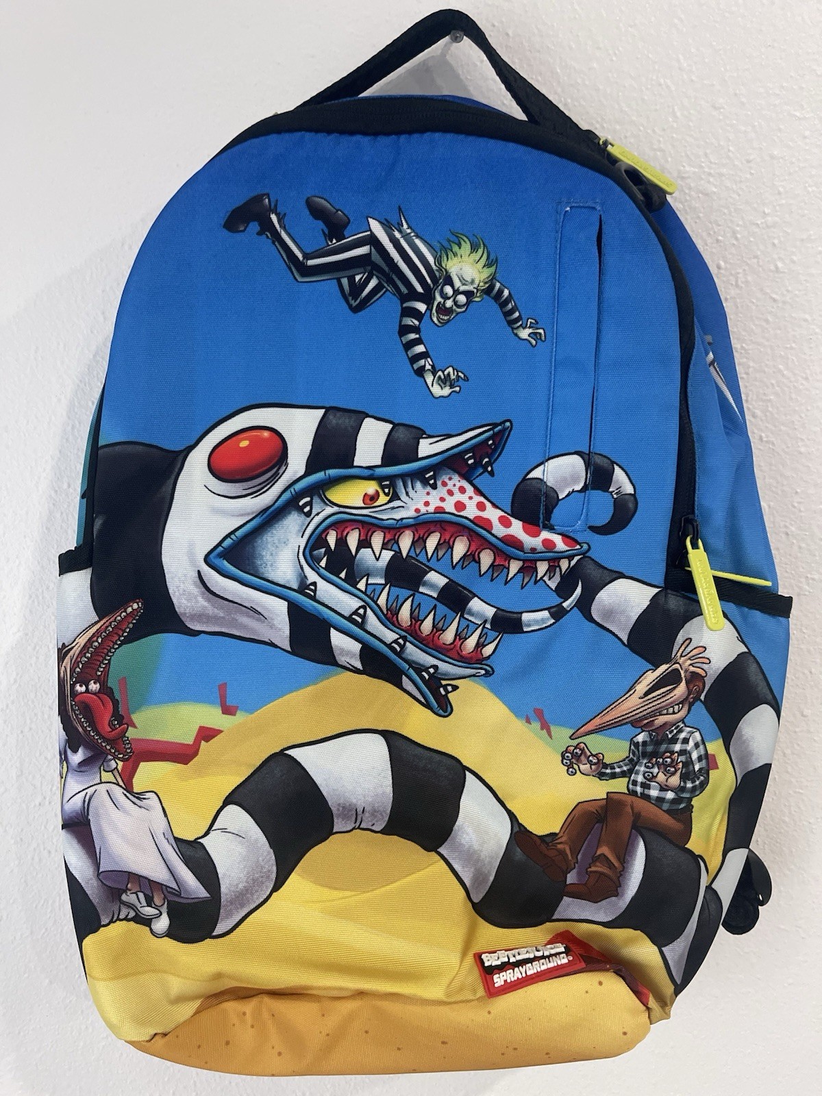 Sprayground Beetlejuice Sandworm Backpack DLXR Limited Edition Sold Out Rare