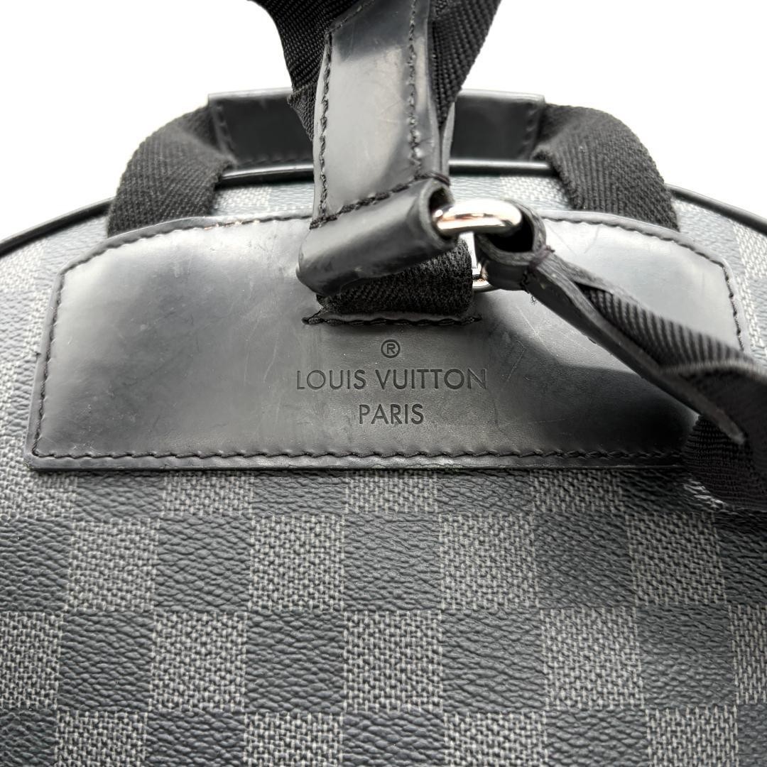 LOUIS VUITTON LV SHW Josh Backpack N41473 Damier Graphite Black