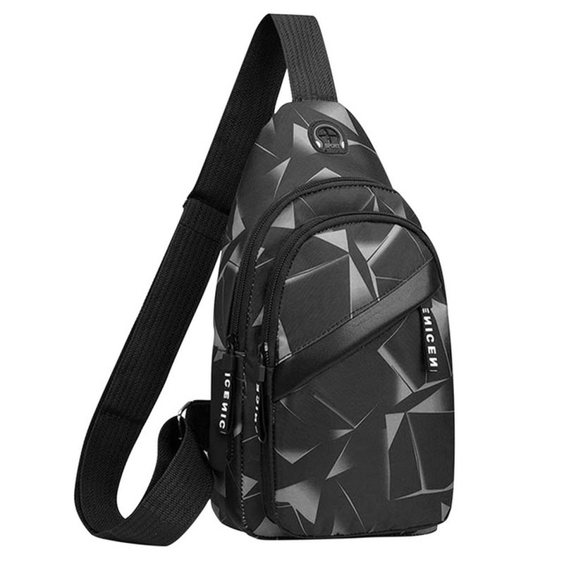 Casual Men’S Chest Bag Business Shoulder Bag Fashion Waist Outdoor Sports Brand