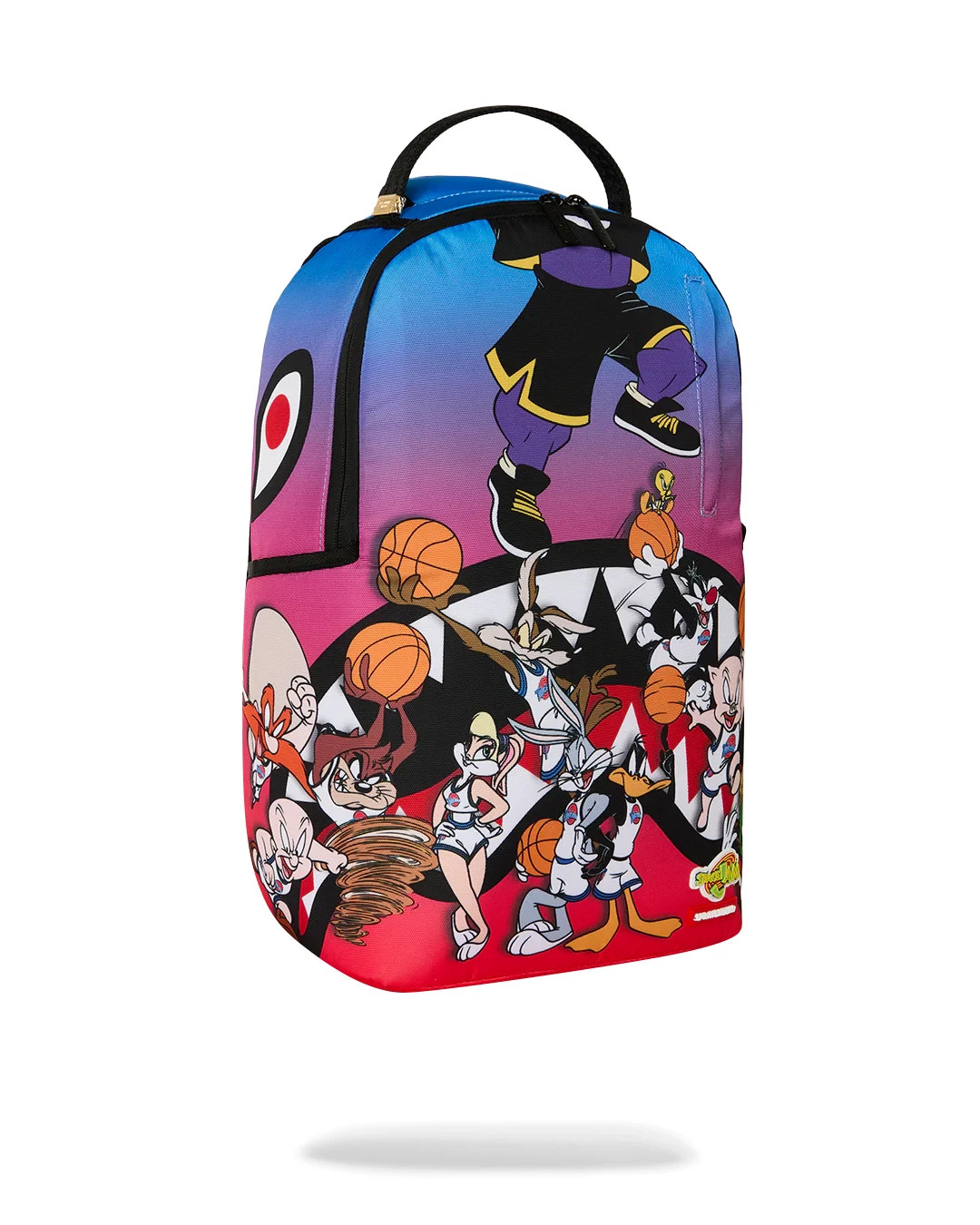 Sprayground SPACE JAM Slam Dunk Backpack🔥New Black Bookbag Kids School Bag
