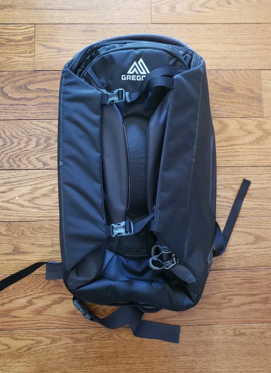 Gregory Praxus 45L duffel bag hybrid backpack travel hiking