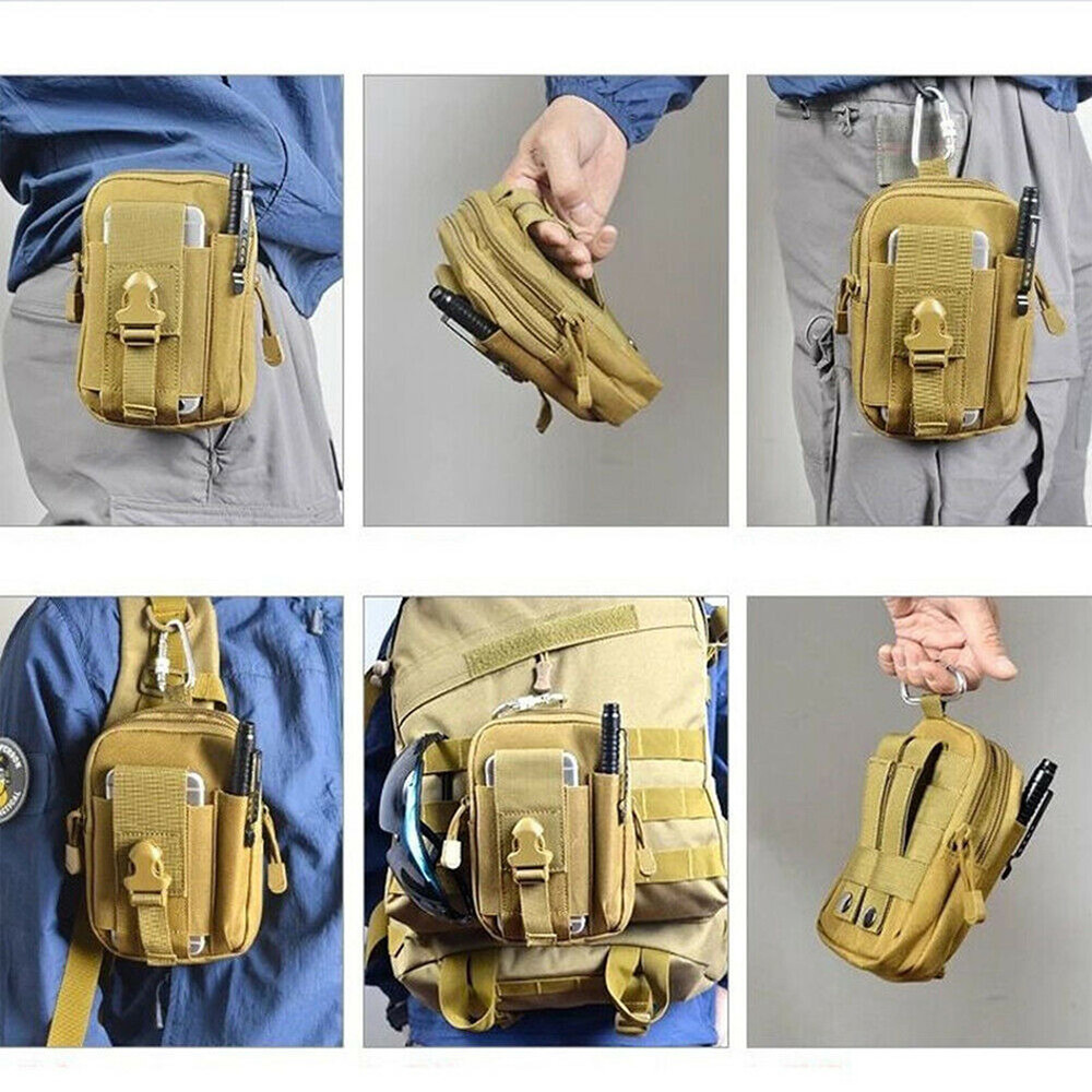 Backpack Tactical Chest Shoulder Fanny Pack Cross Body Molle Small Bag Rucksack