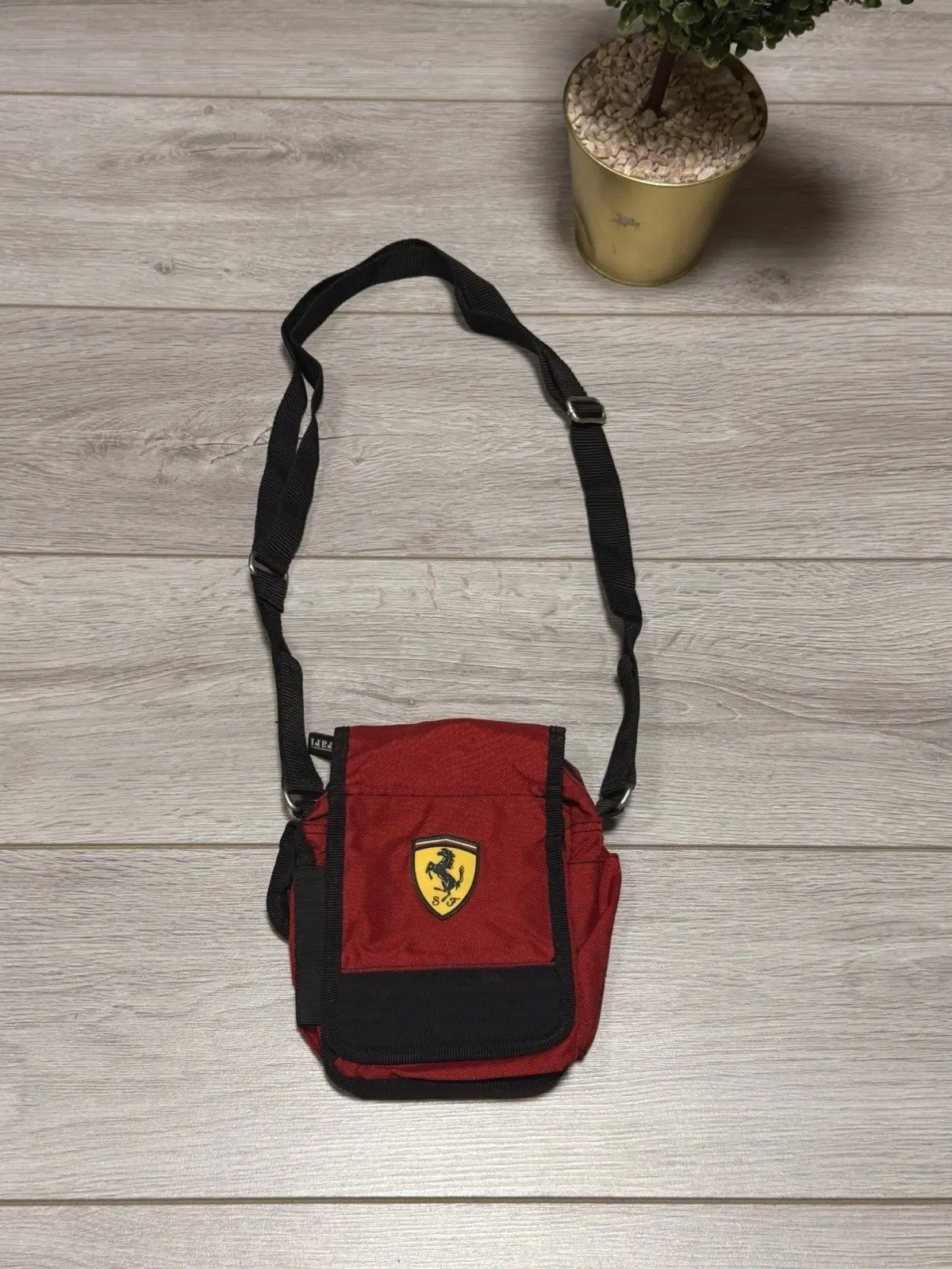 crossbody bag official Ferrari messenger