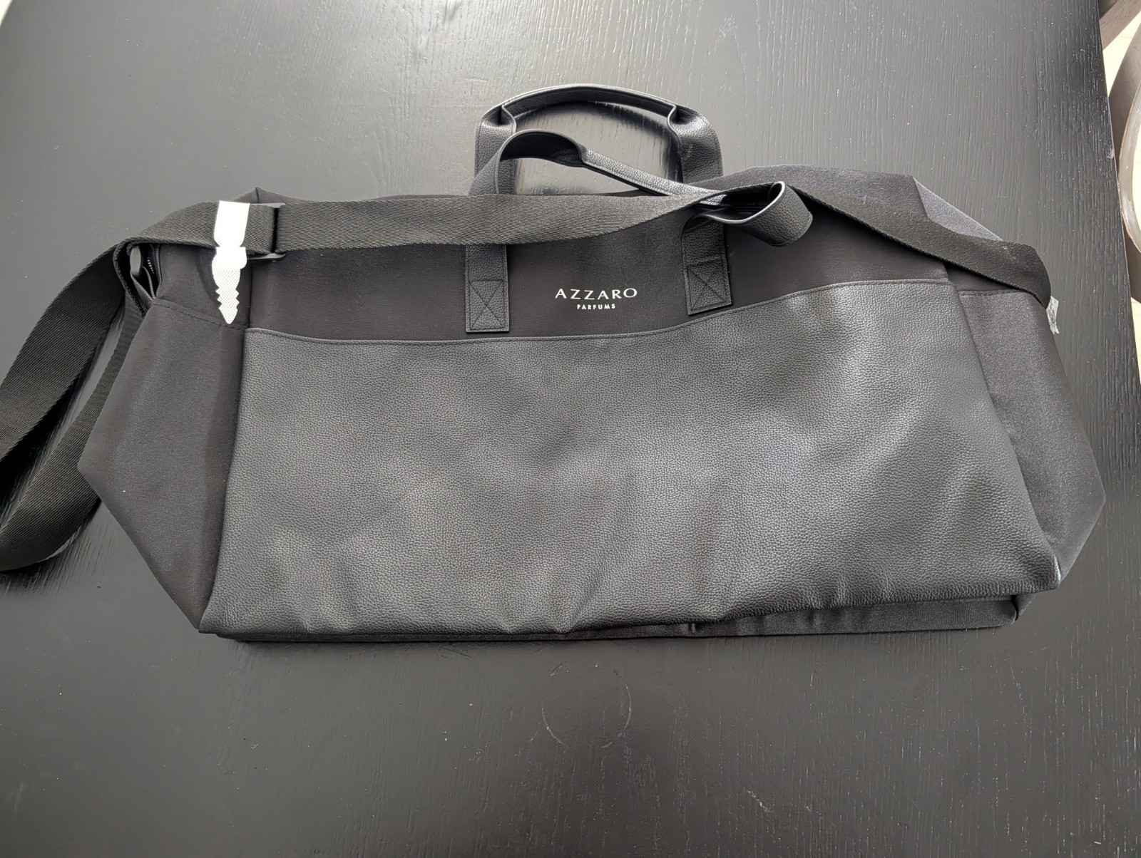 AZZARO MOST WANTED LIMITED EDITION SPORTS , TRAVEL , GYM , WEEKENDER BAG BLACK
