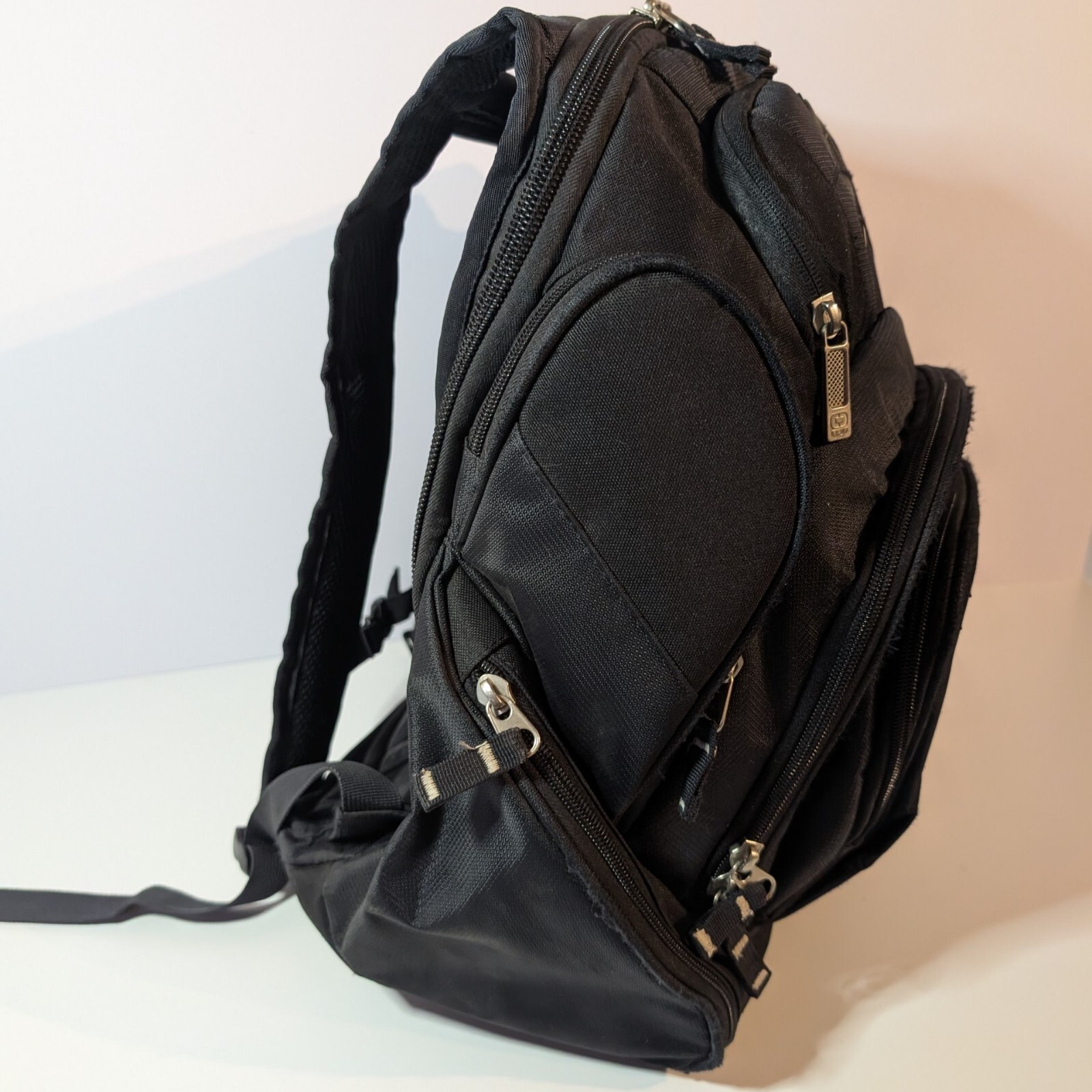 Union Pacific Ogio Mastermind Backpack, Black, Embroidered Logo, Utah, Railroad