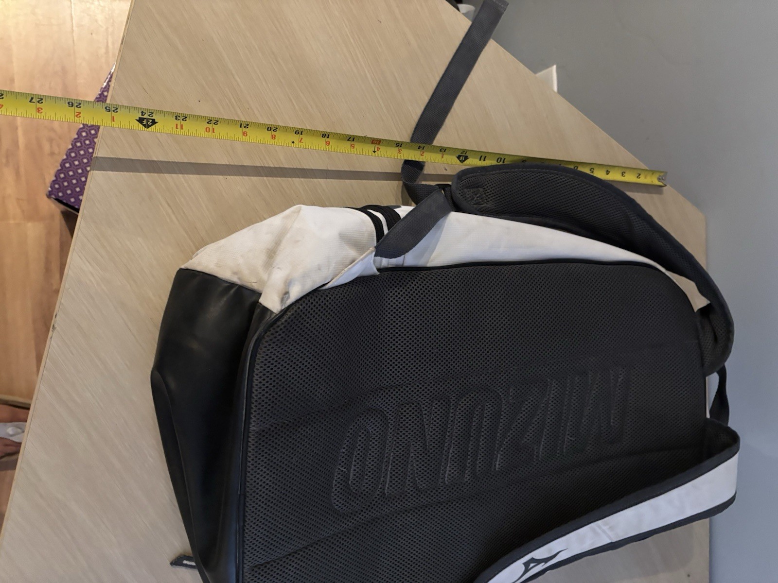 Mizuno Baseball Softball Backpack Equipment Bag White