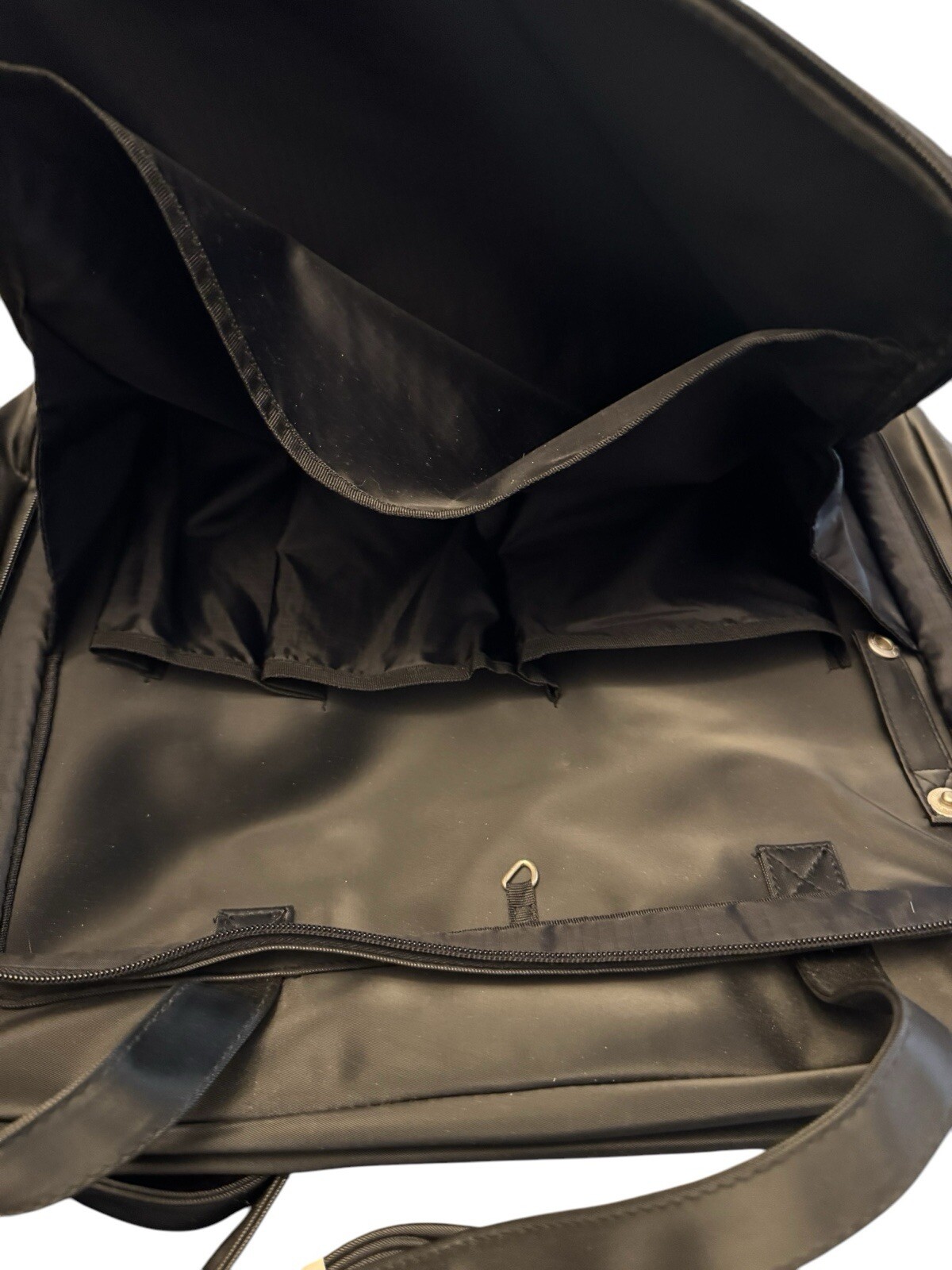 Kenneth Cole Reaction Attache Messenger Brief Black With Diddy Bag ￼