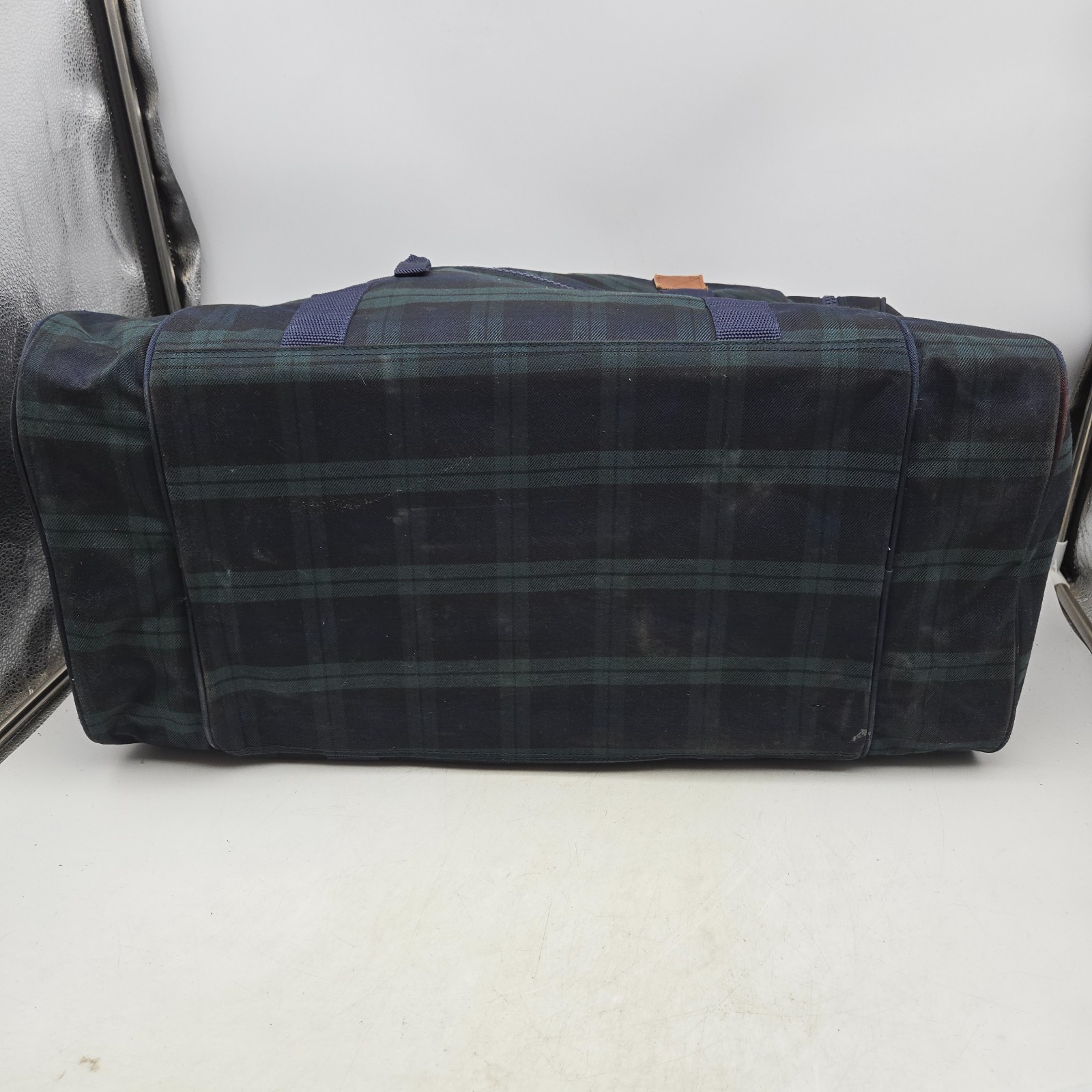 Vintage Tommy Hilfiger Duffle Bag Tartan Plaid Pepsi Cola Flag Large 90s Y2K