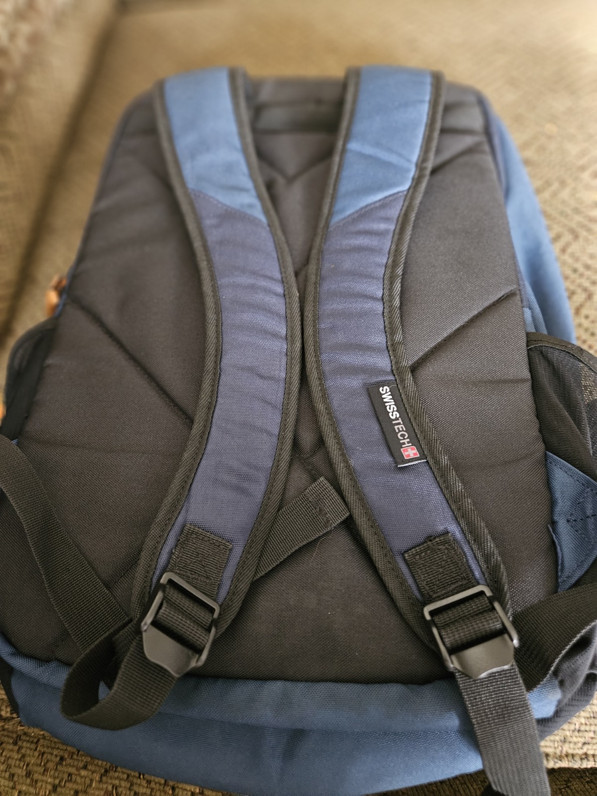 SwissTech La Tzoumaz School Backpack w/Protective Laptop Compartment Blue