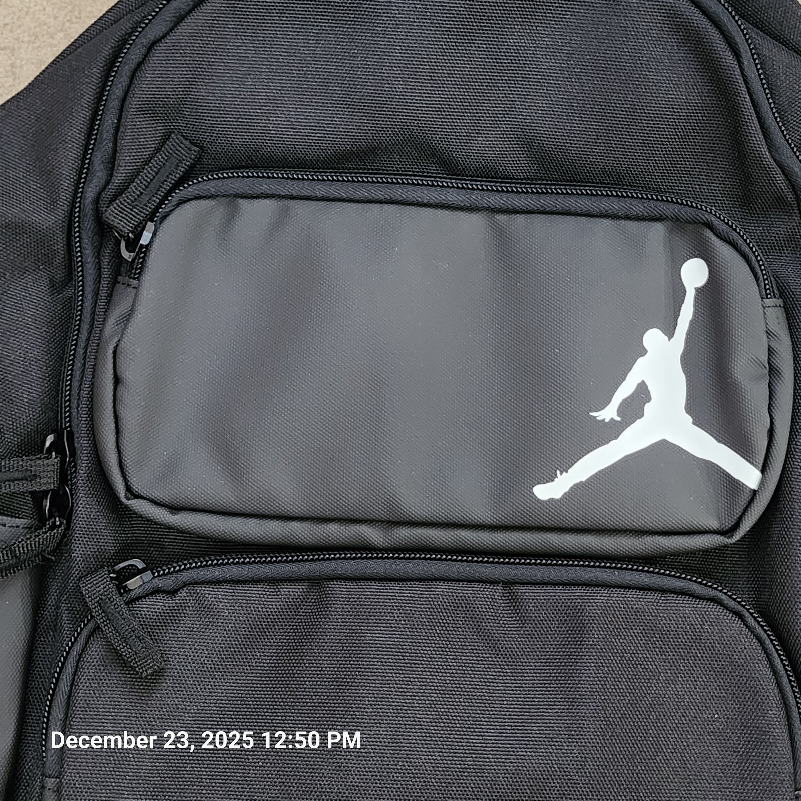 Nike Jordan Essentials Backpack MA0923 School SPOTCLEAN 20″ Black One Size New