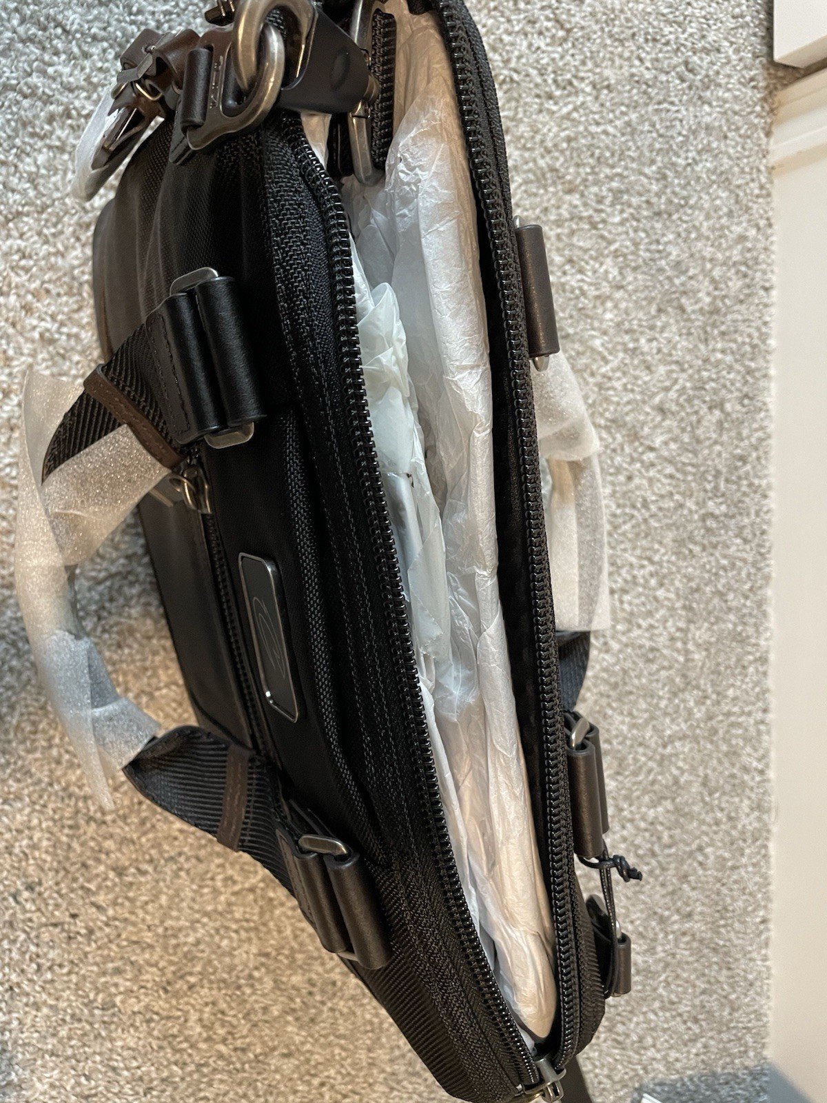 Tumi Alpha Bravo Earle Compact Brief with Cleveland Cavaliers STYLE: 0222610HK2