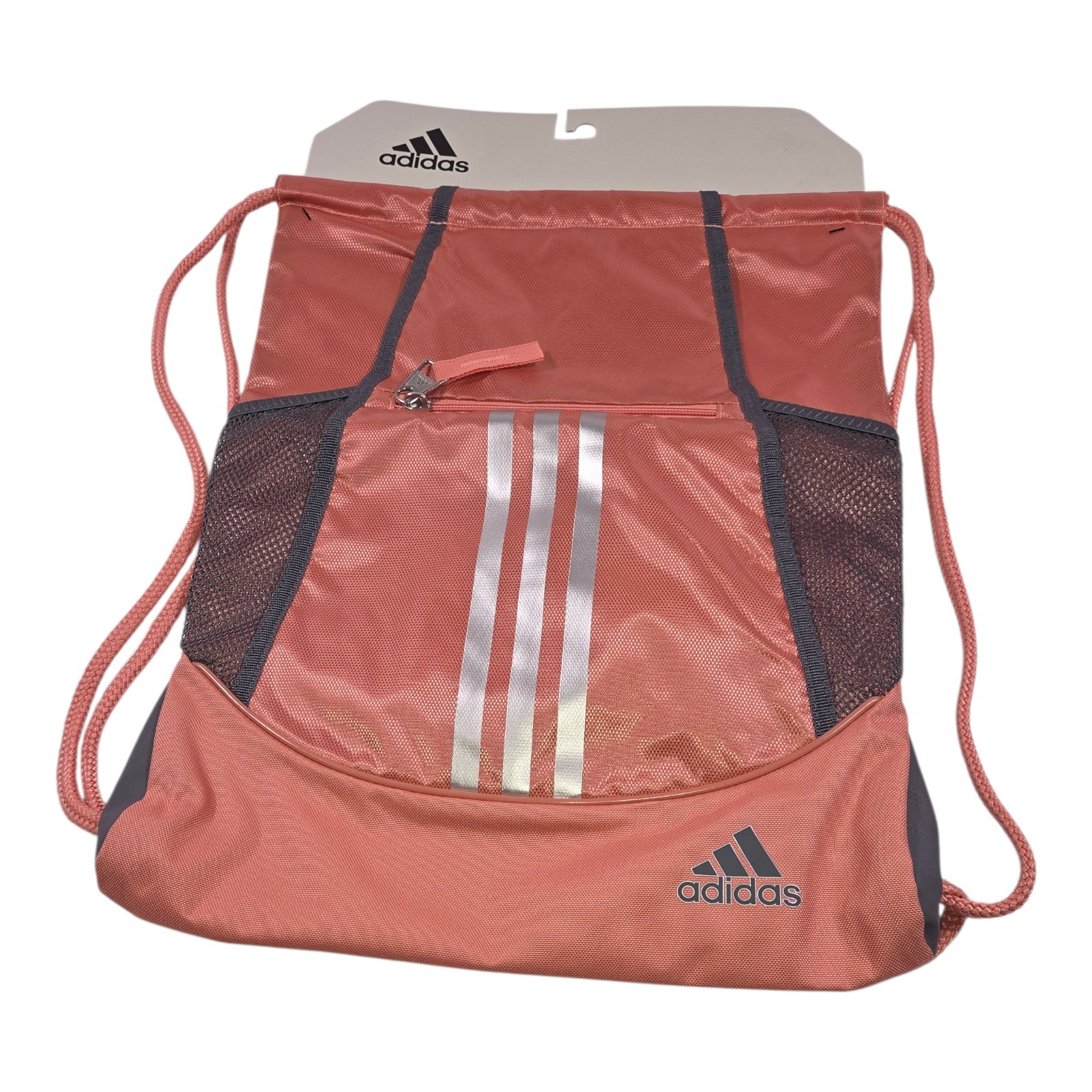 Adidas Alliance II Wonder Clay/Silver/Metallic/Silver Sackpack Drawstring
