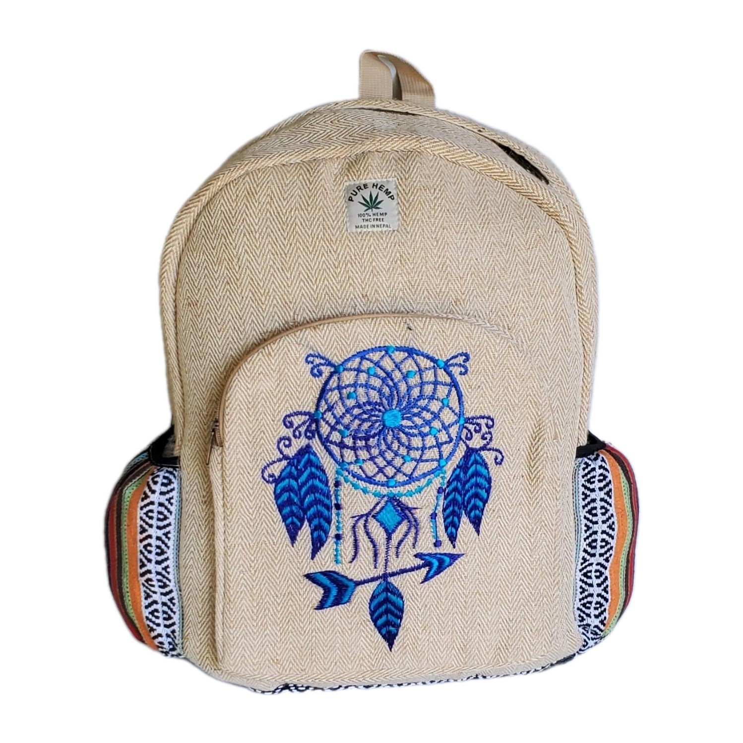 Large Pure Hemp Backpack