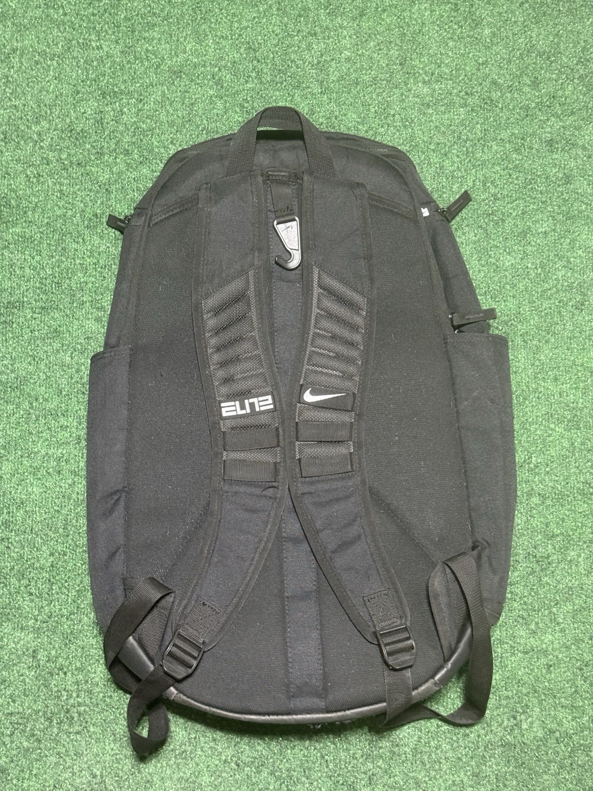 Nike Hoops Elite Pro Basketball Backpack Gym School Black Sports