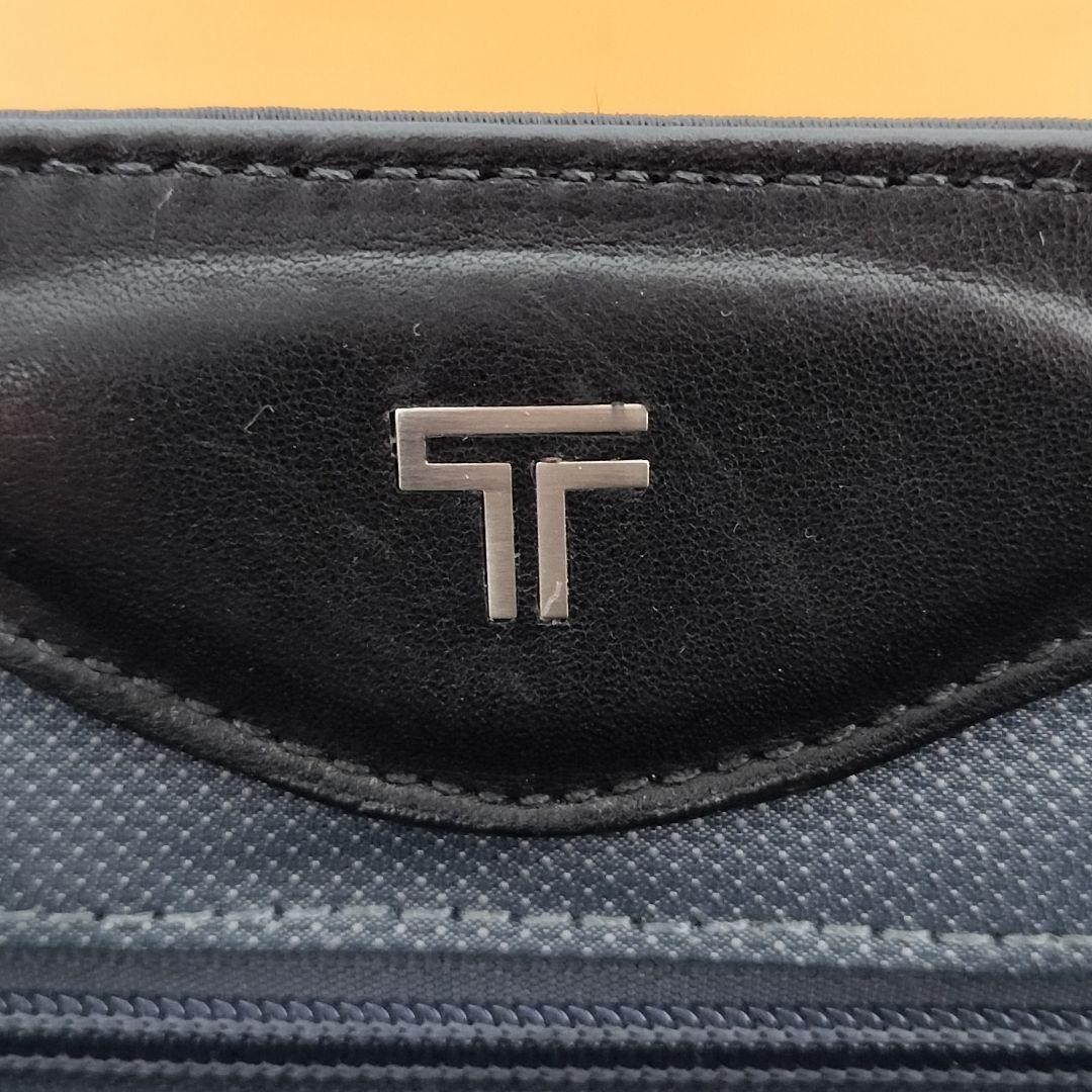 Tumi Formula T 2way Briefcase Circuit Leather FXT Black 40cm 30cm 12cm
