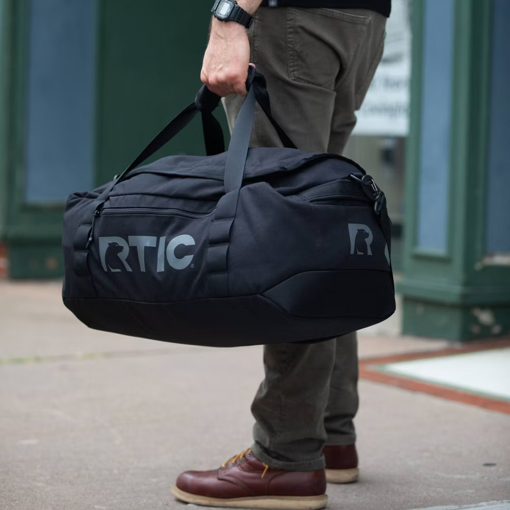 RTIC Outdoors Medium Carry On Structured Collapsible Duffel Bag – Black