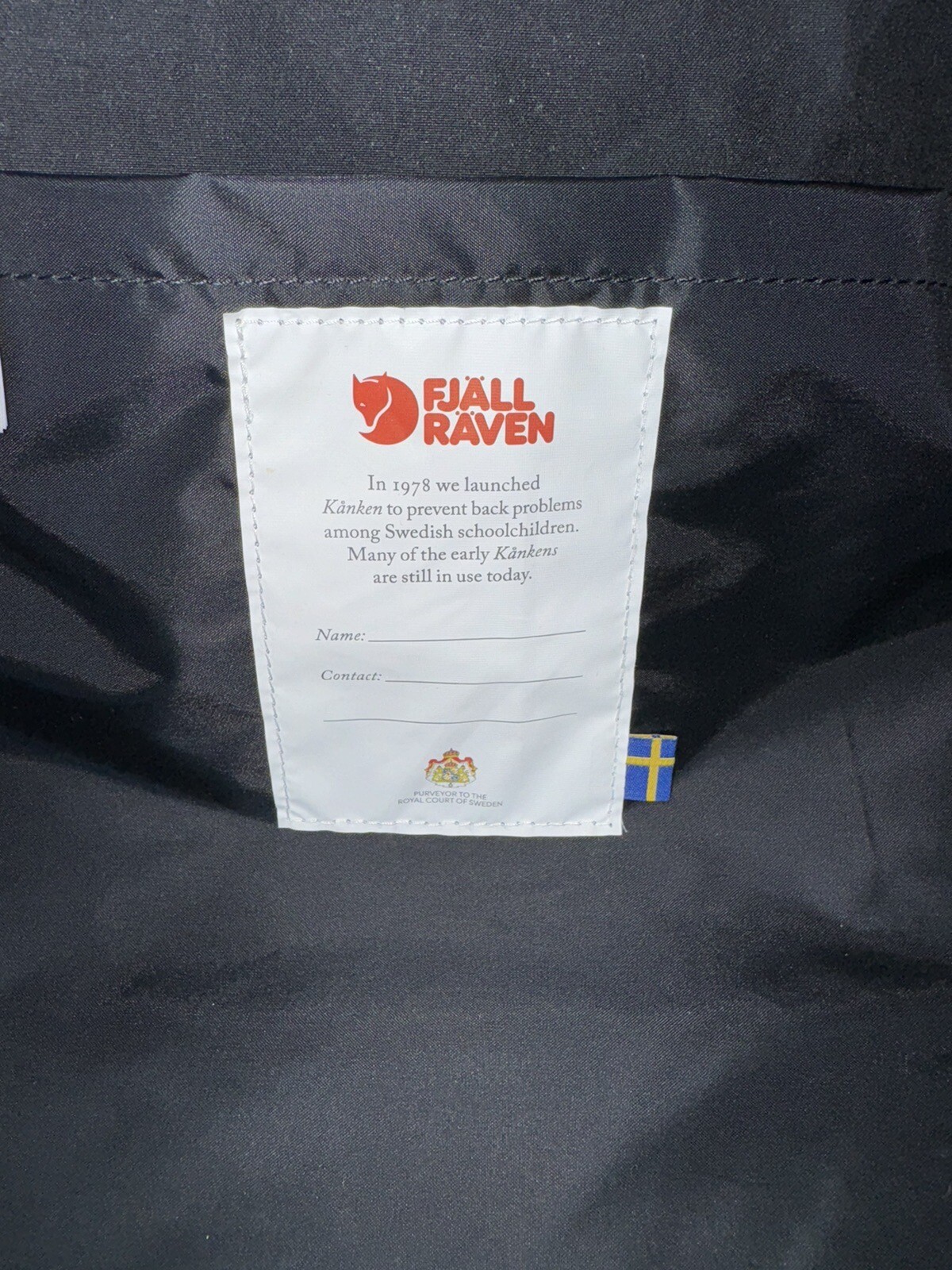 Fjallraven Kanken 23510 Classic Backpack Daypack Bag Book Bag Water Resistant