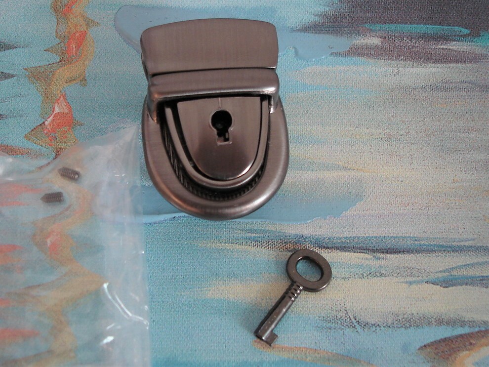 Key Tuck Lock Replacement for Briefcase Attaché Case Laptop Bag Travel Bags Case
