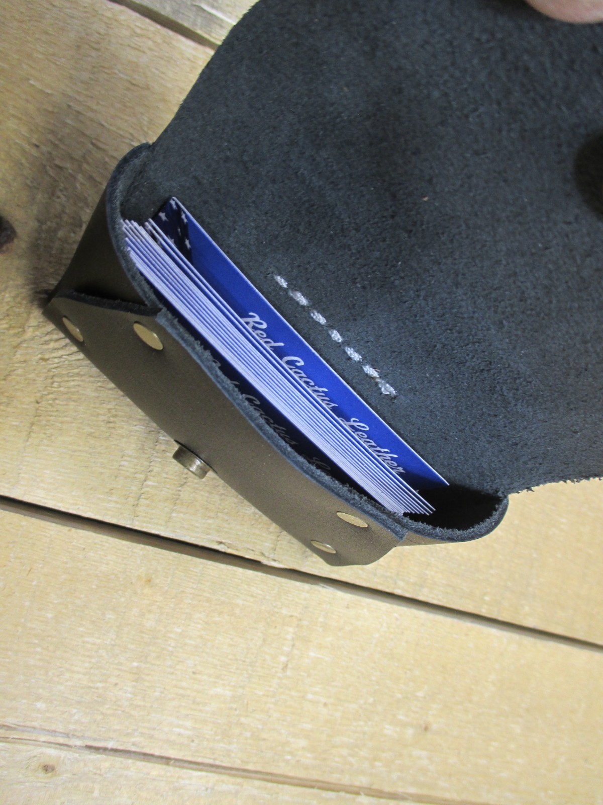 Leather Pouch for Misc. Items, Credit Cards, Business Cards Cash With Belt Loop