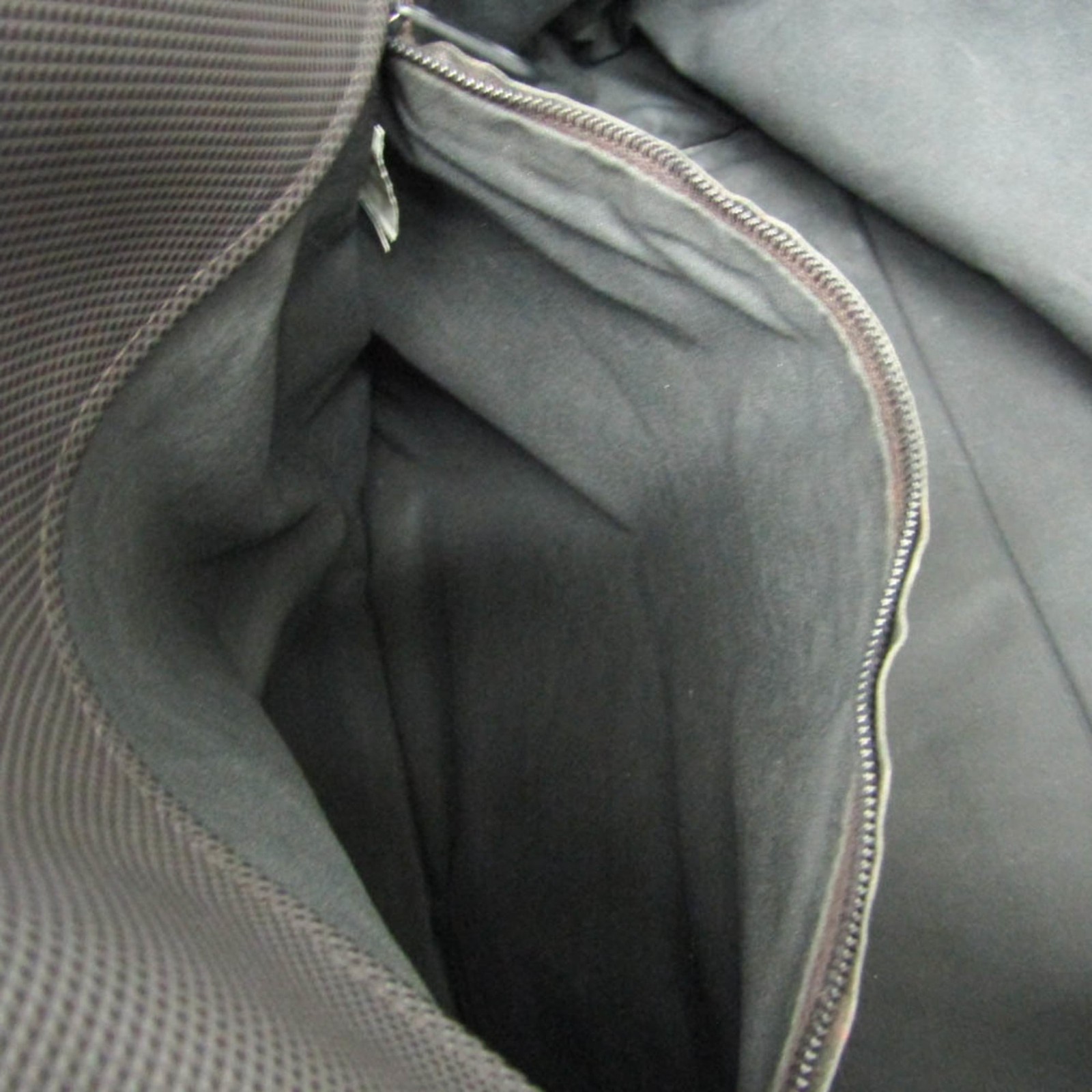 Bottega Veneta Marco Polo 222498 PVC leather tote bag black dark brown Used