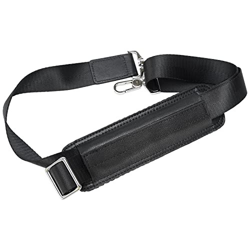 Masa Kawa Full Grain Leather Shoulder Strap Pad Replacement for Laptop Bag Duffe