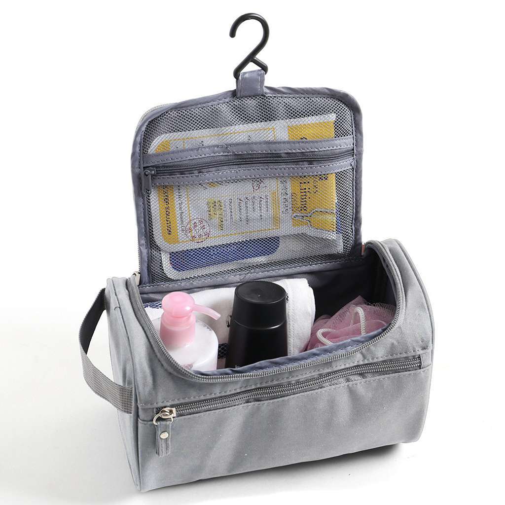 Women Men Toiletry Bag Wash Kit Cosmetics Shaving Makeup Case Organizer Travel