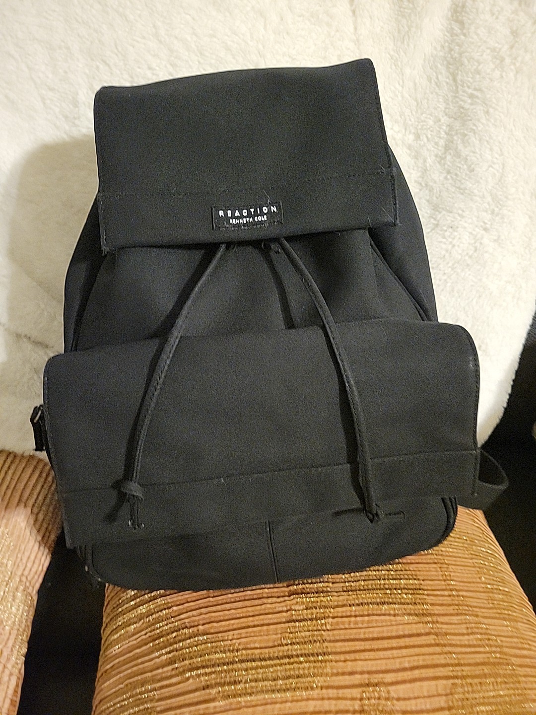 Reaction Kenneth Cole Backpack 16x12x7 Microfiber