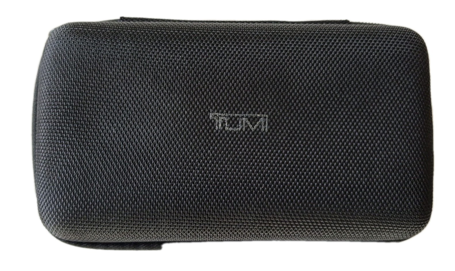 Tumi Delta Accessory Hard Shell Zip Case Black Eye Mask Upgraded Travel Items