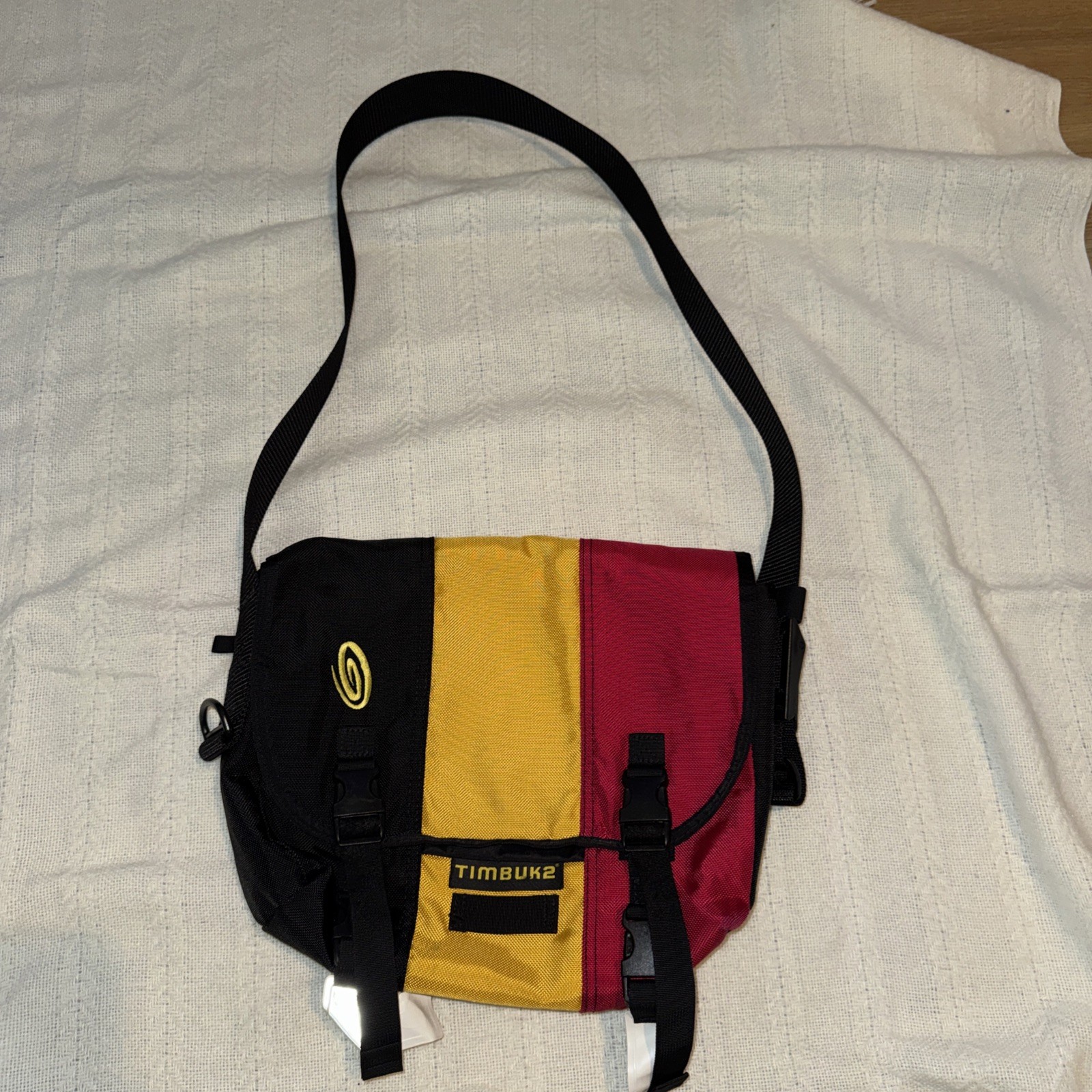 Timbuk2 Classic Laptop Messenger Bag Black, Yellow, Red