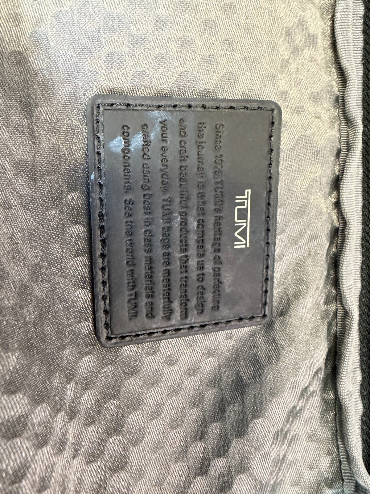 Tumi Alpha Bravo Kelley Chest Pack Sling Bag Black