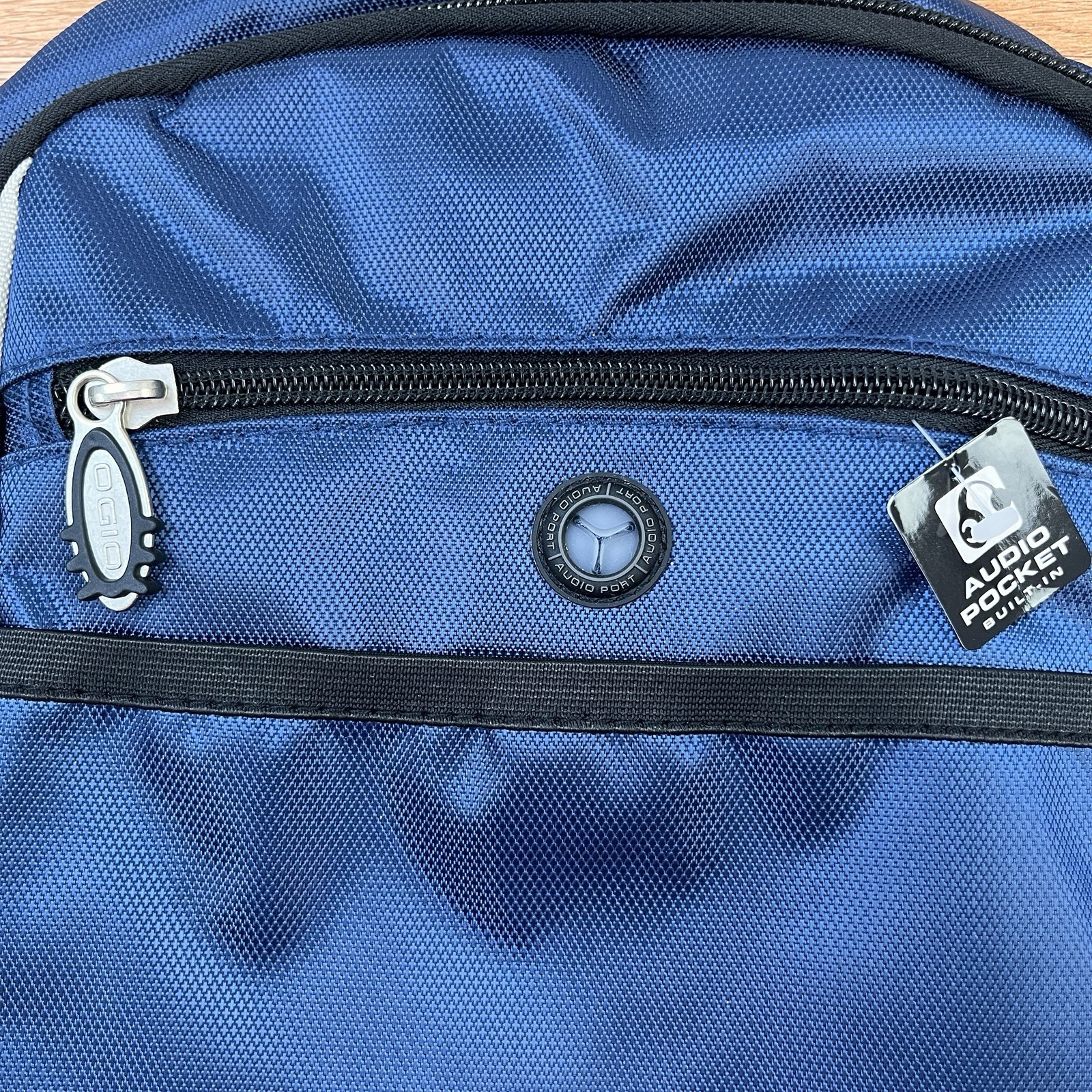 OGIO Carbon Pack Royal Blue Backpack with Audio Pocket NEW