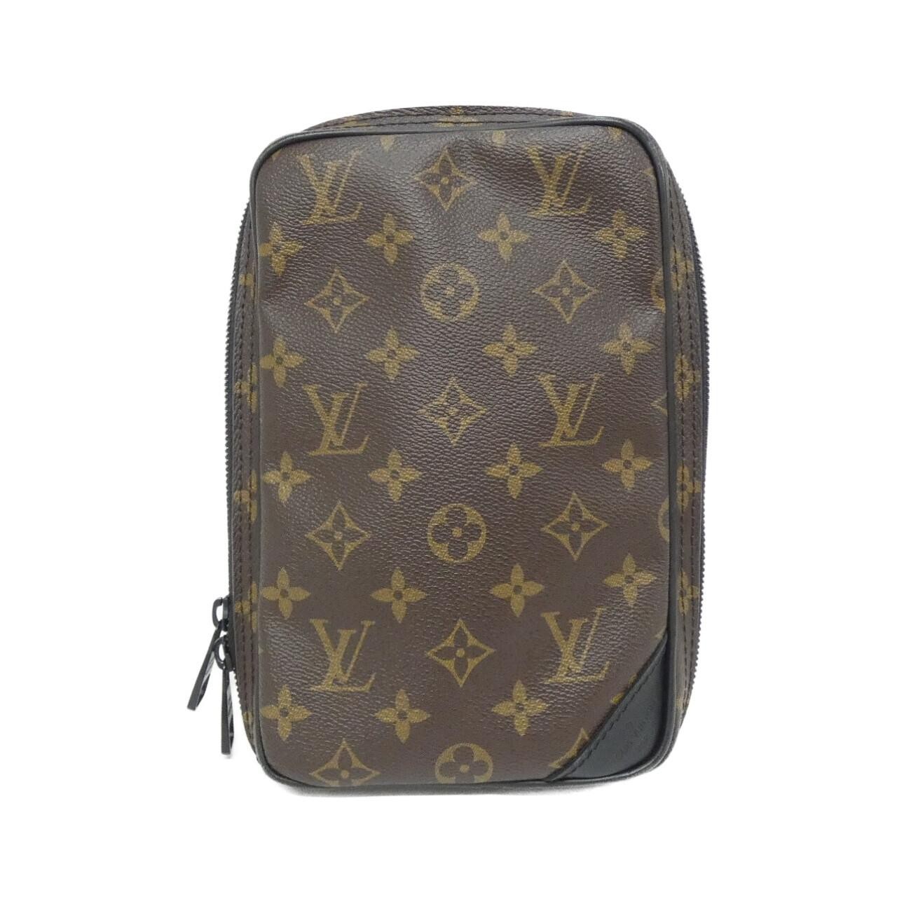 Authentic Louis Vuitton Monogram Solar Powered Ray Utility Side Bag M44477 S…