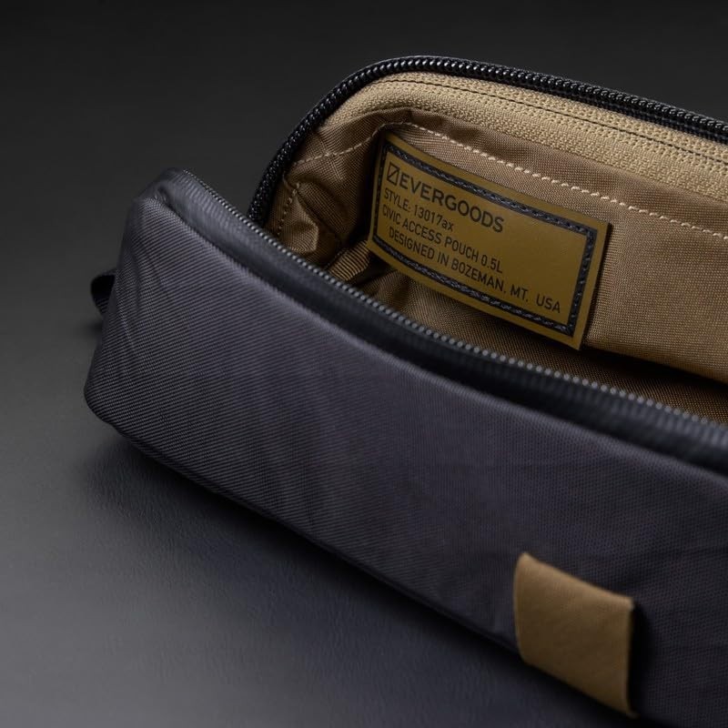 【EVERGOODS】 Civic Access Pouch 0.5L X-PAC CAP0.5 -Black Coyote- New From Japan!!