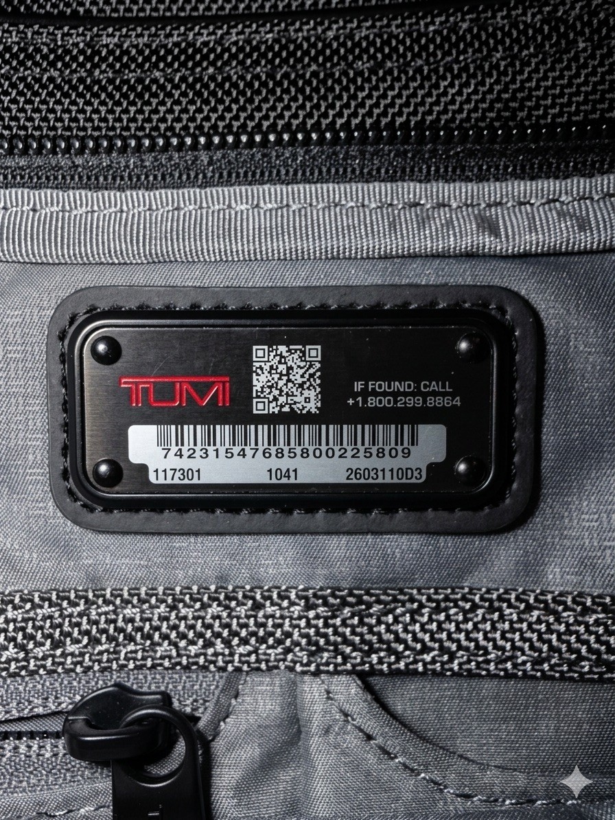 Tumi Official Authentic Alpha 3 Slim Deluxe Portfolio Briefcase, Black, One Size